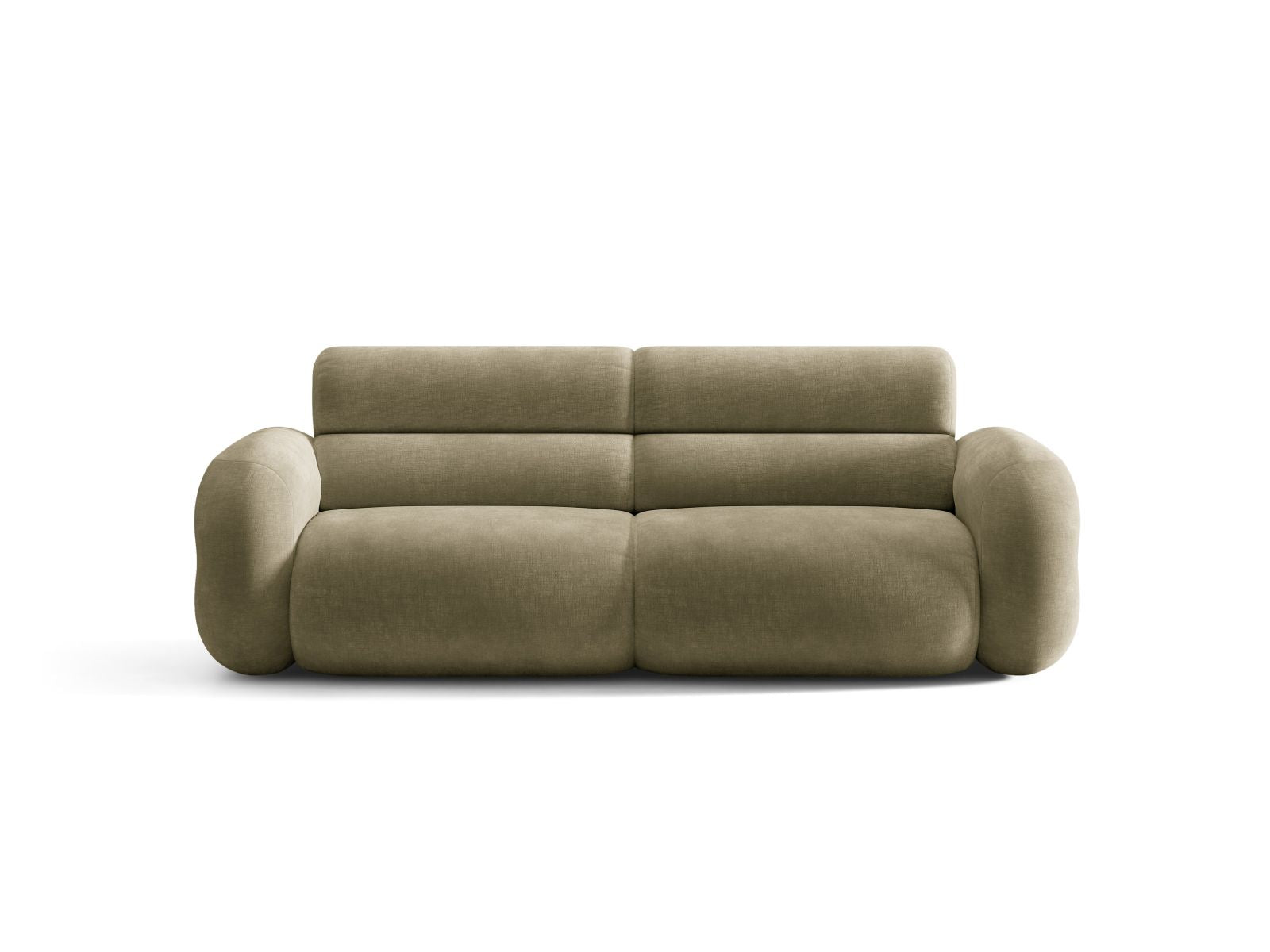 Sofa pre 3 osoby NEO olivový šenil