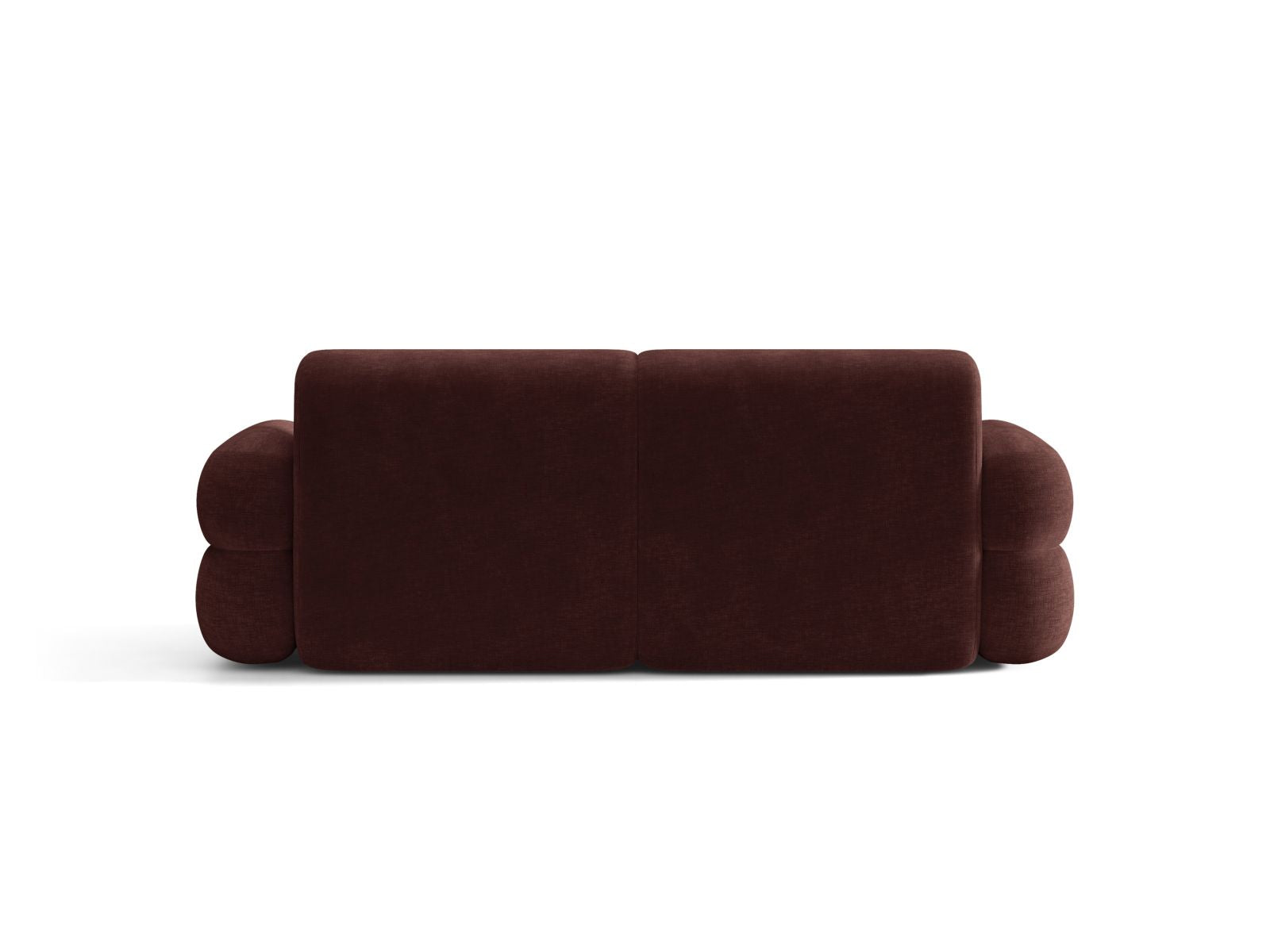 Sofa pre 3 osoby NEO, čerešňový šenil