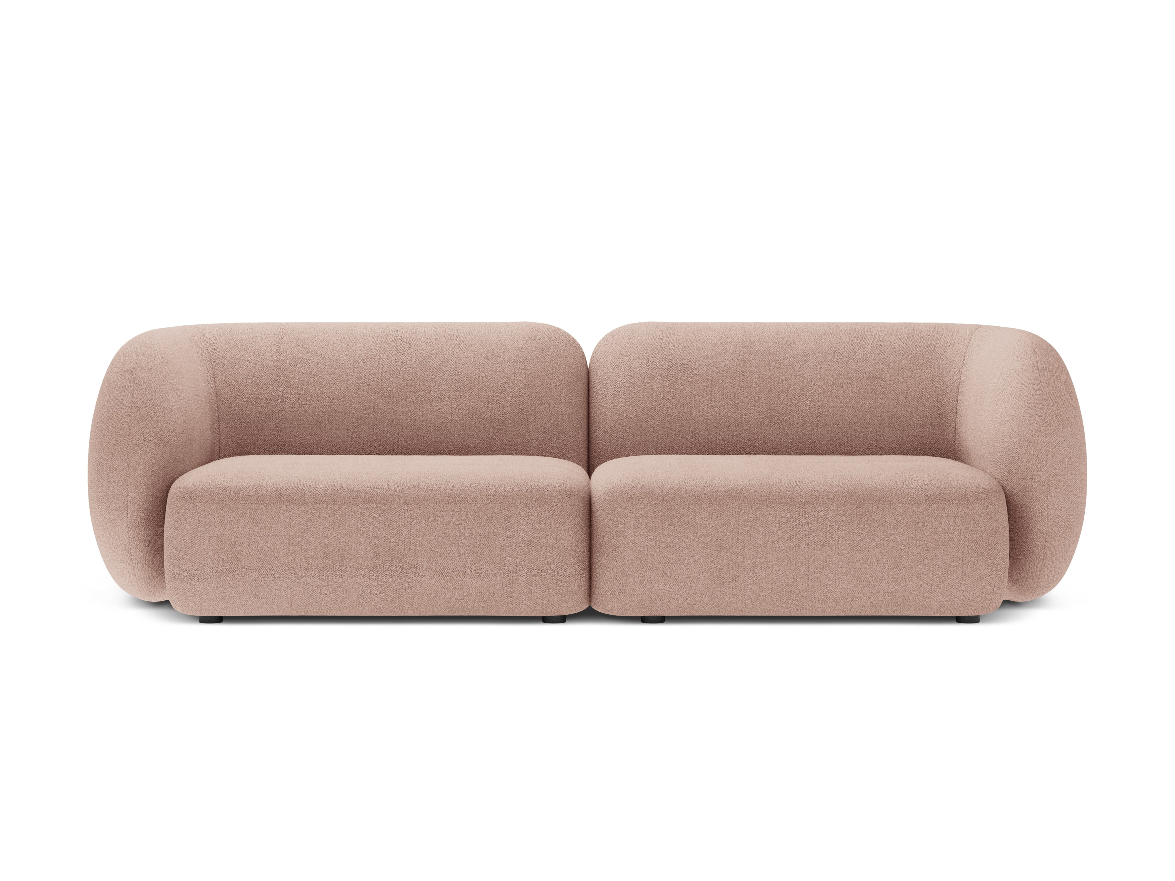 4-seater Sofa KATE pink boucle