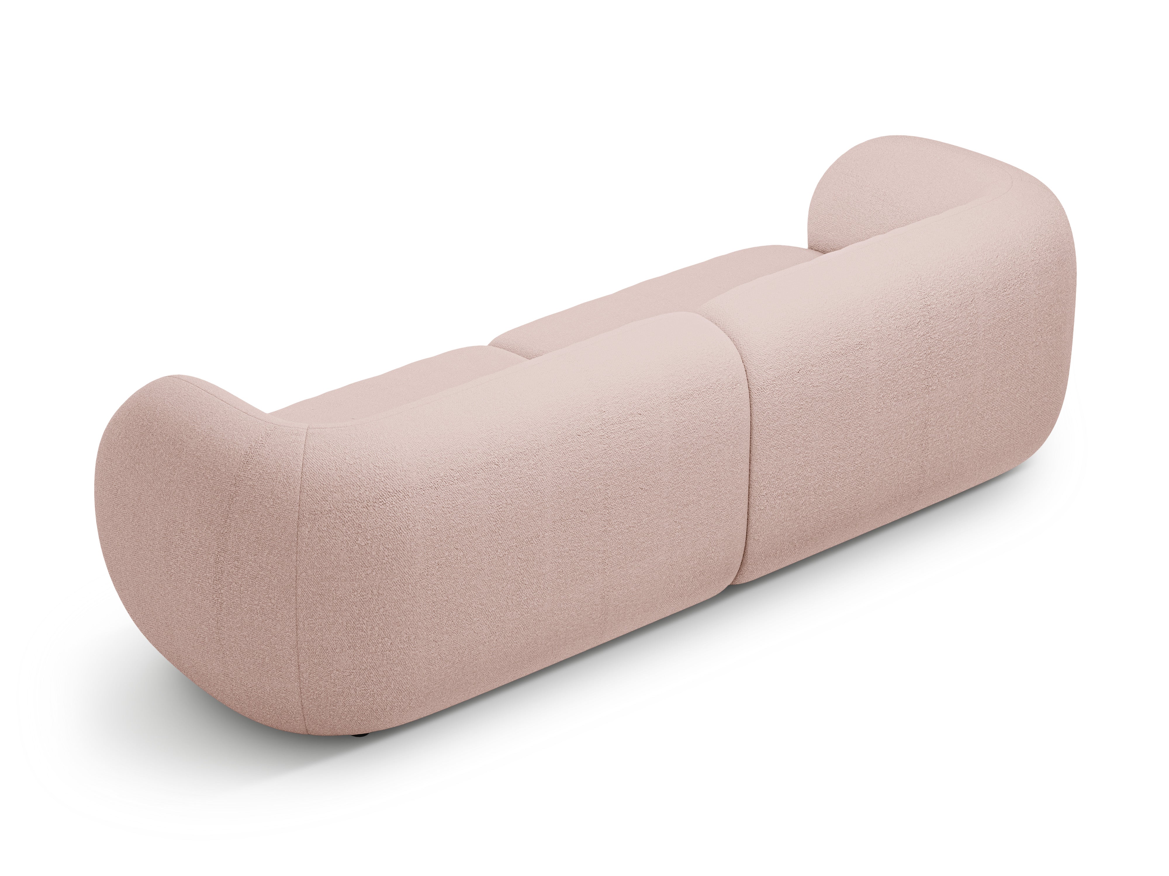 4-seater Sofa KATE pink boucle