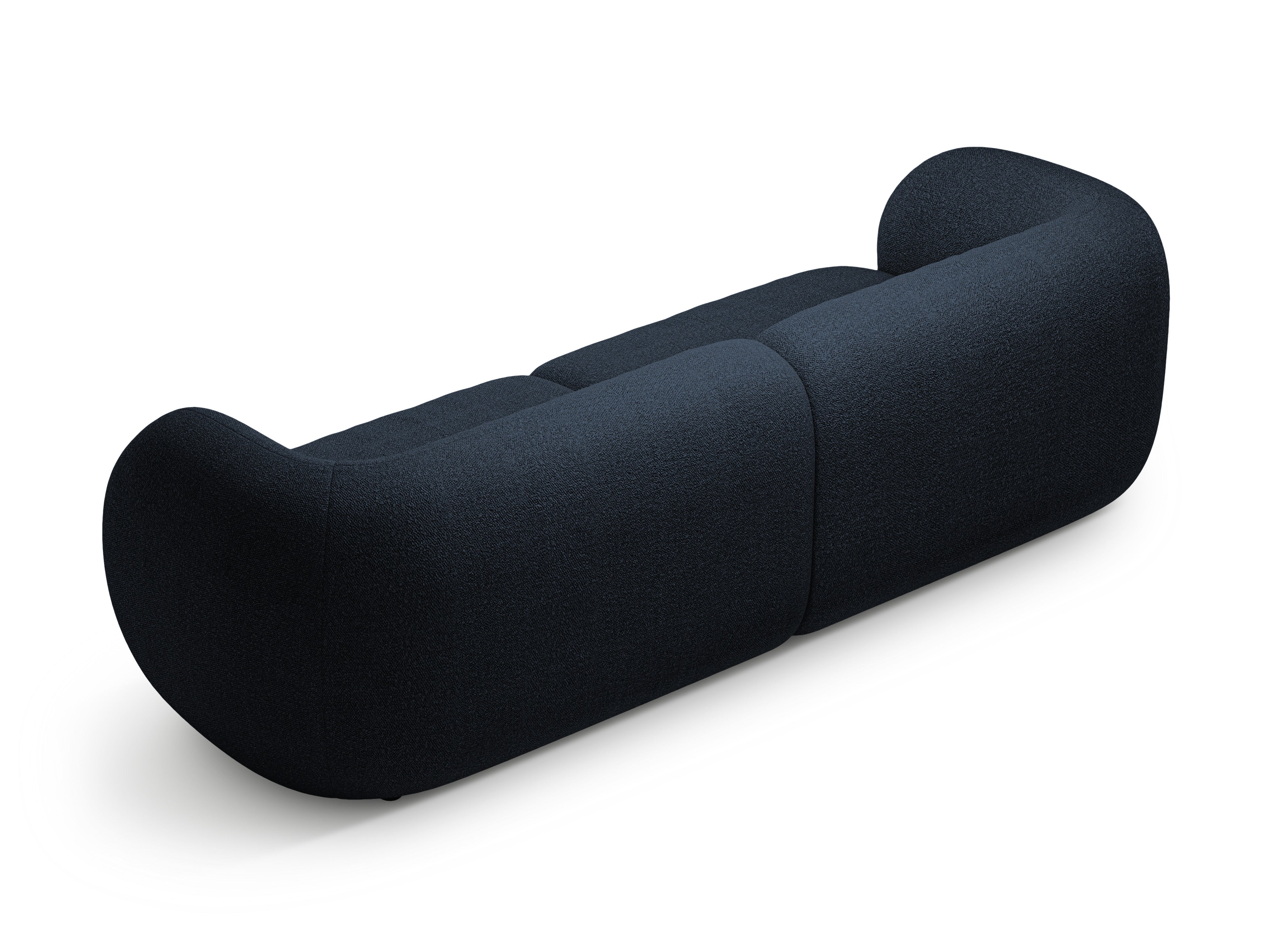 Pohovka pre 4 osoby KATE granátový boucle