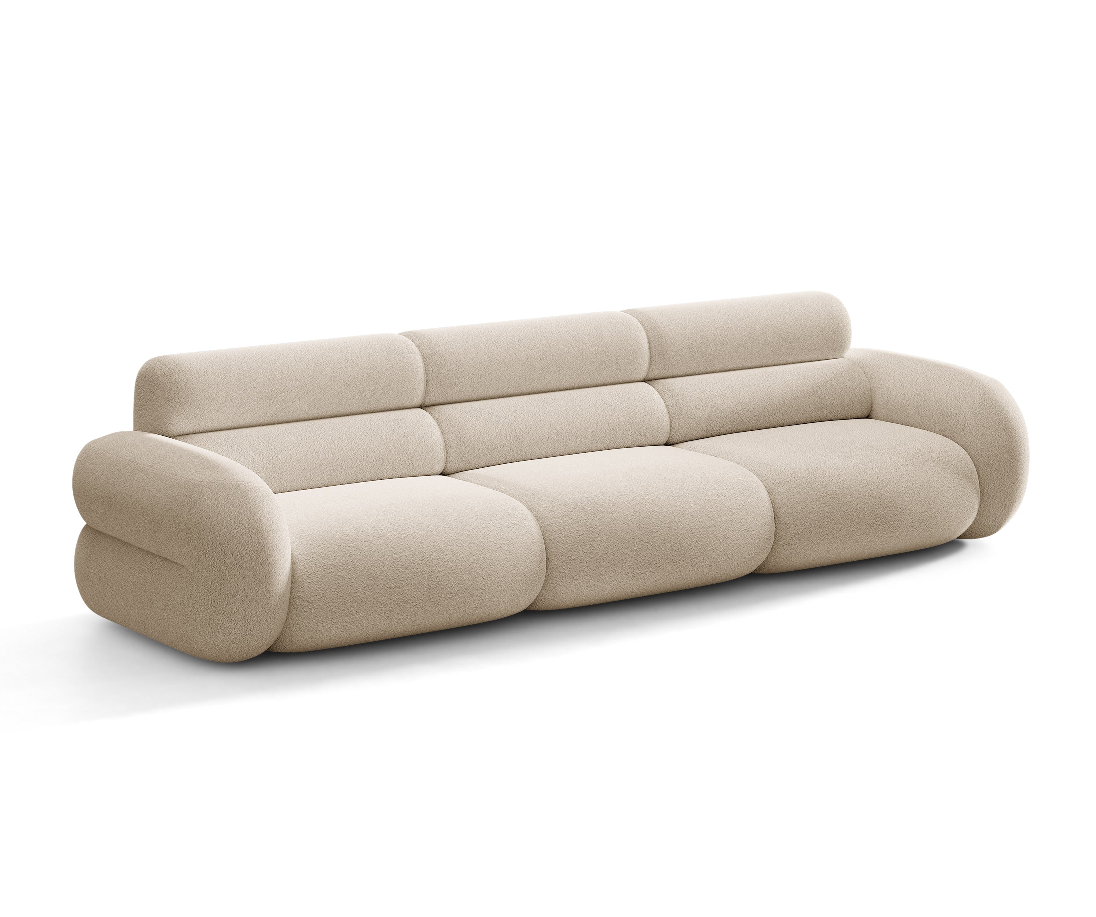 Sofa pre 4 osoby NEO béžový boucle