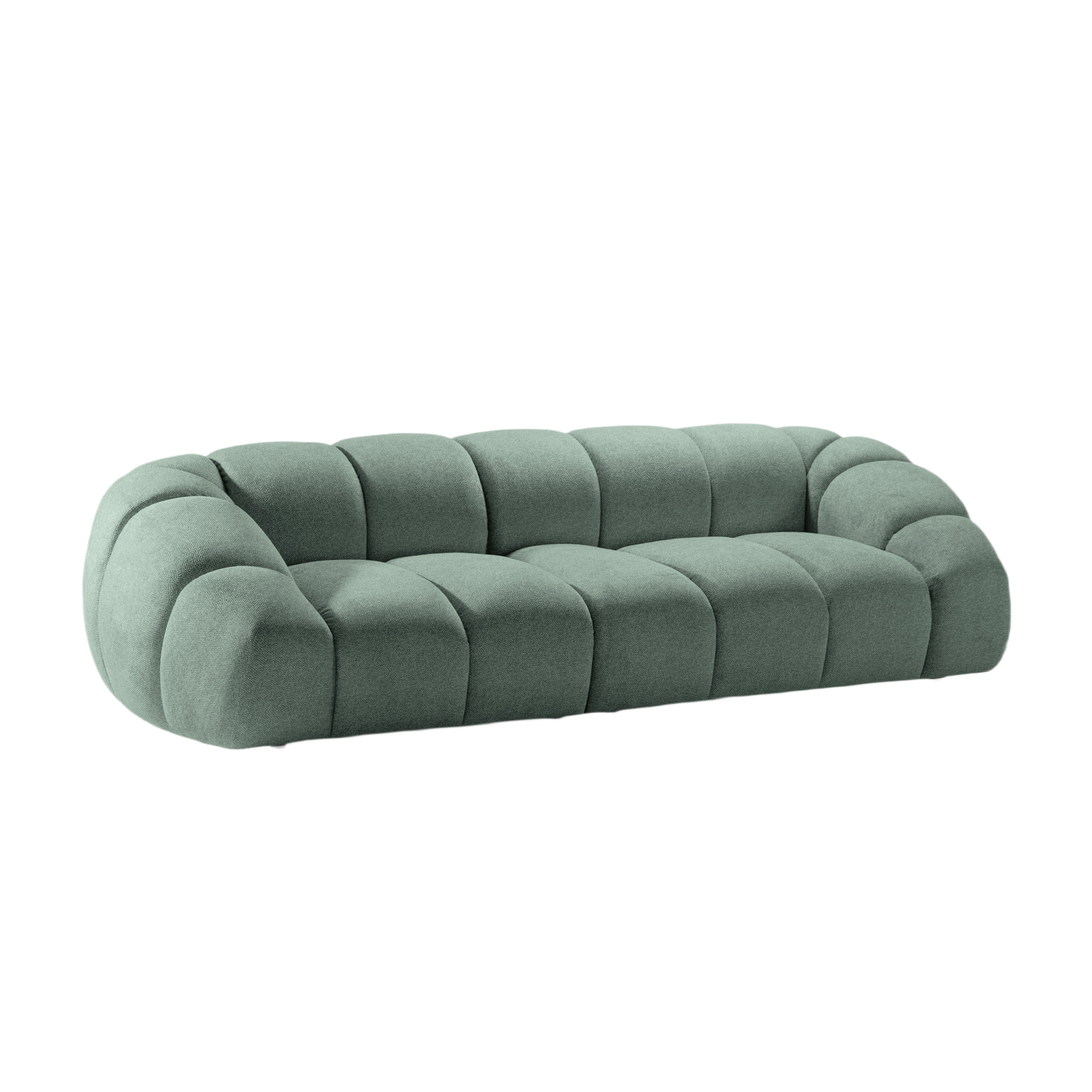 4-seater Sofa DIANA mint chenille