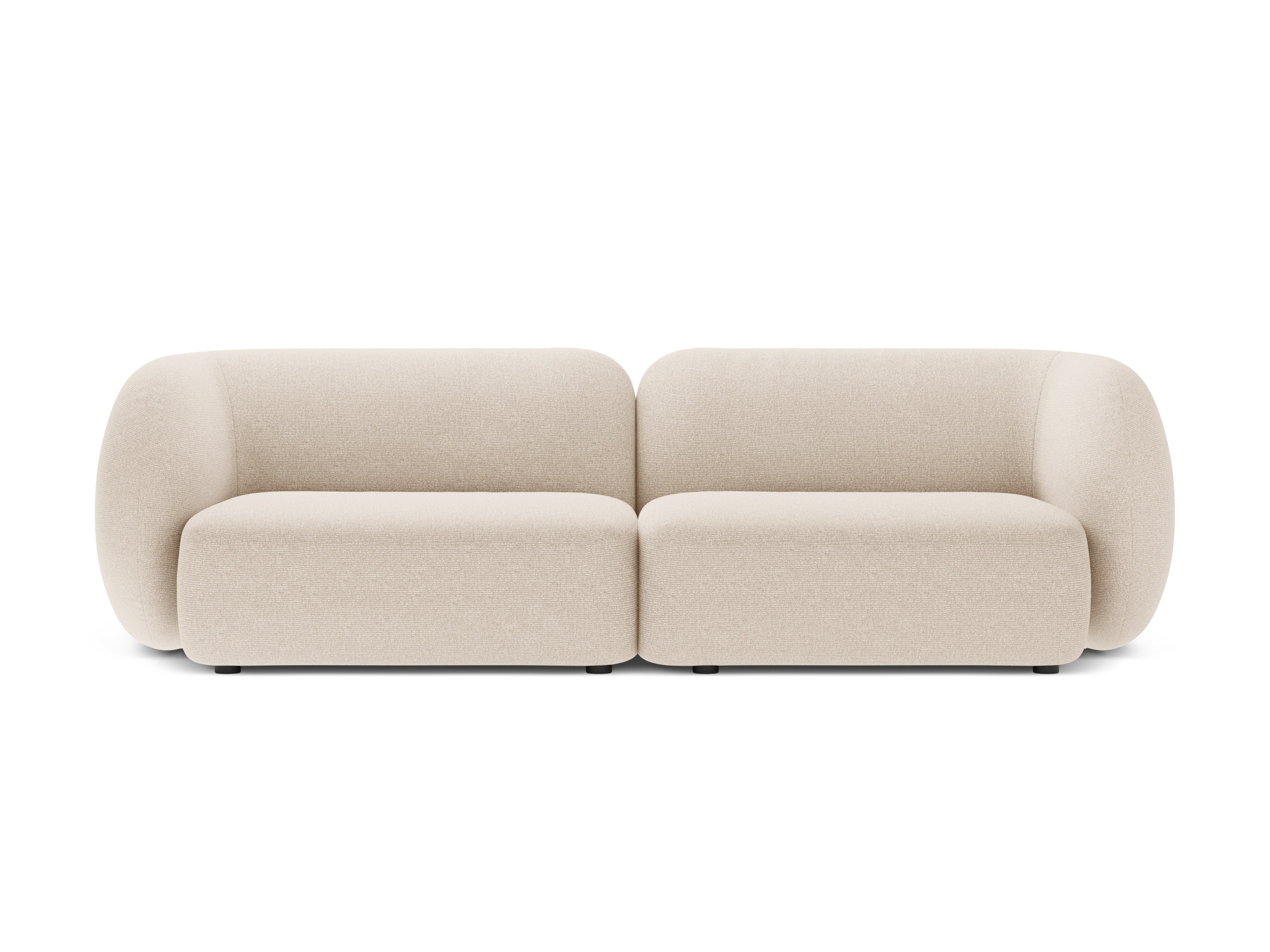 4-seater sofa KATE light beige mélange