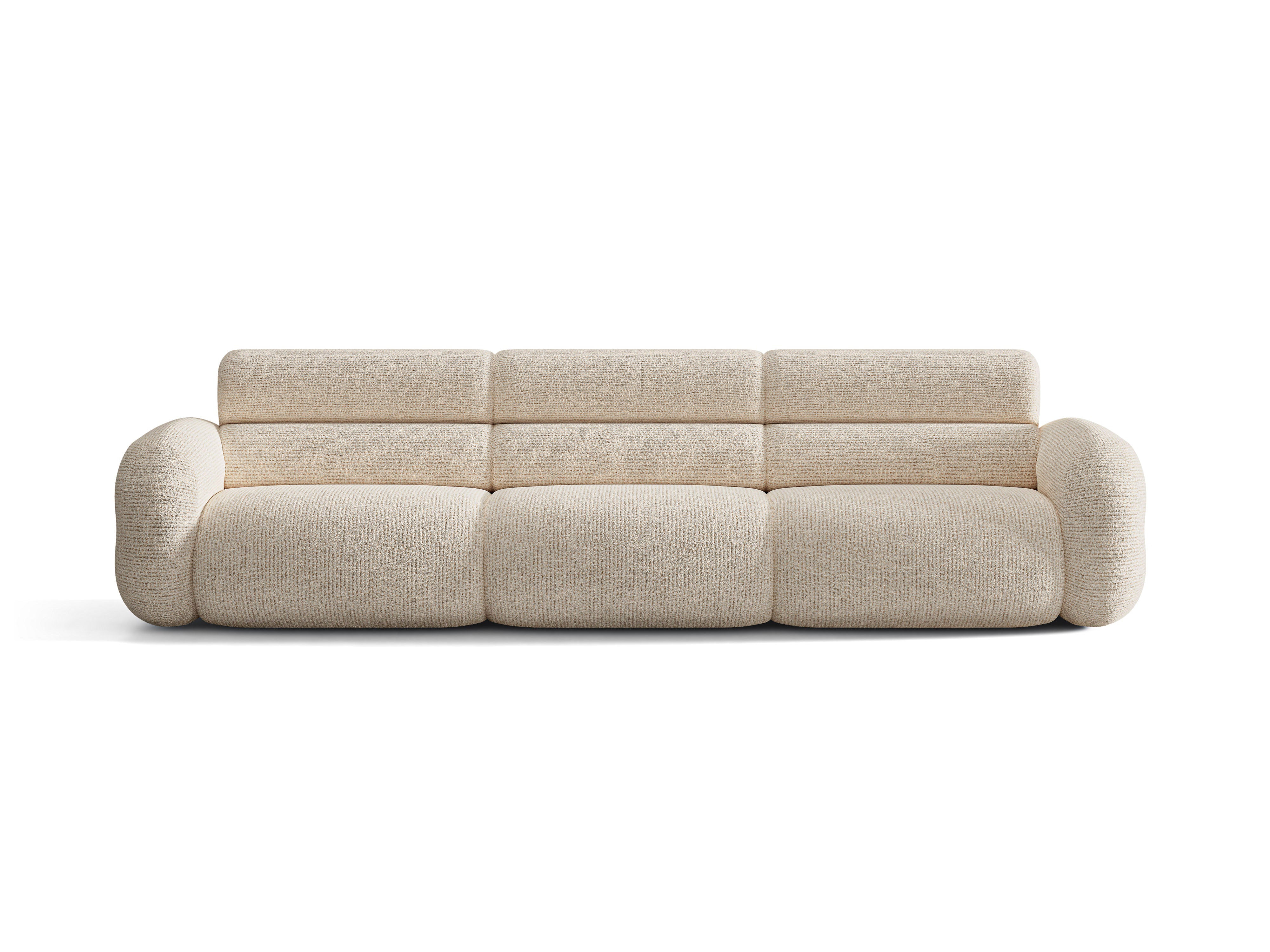 Sofa pre 4 osoby NEO svetlo béžový melír