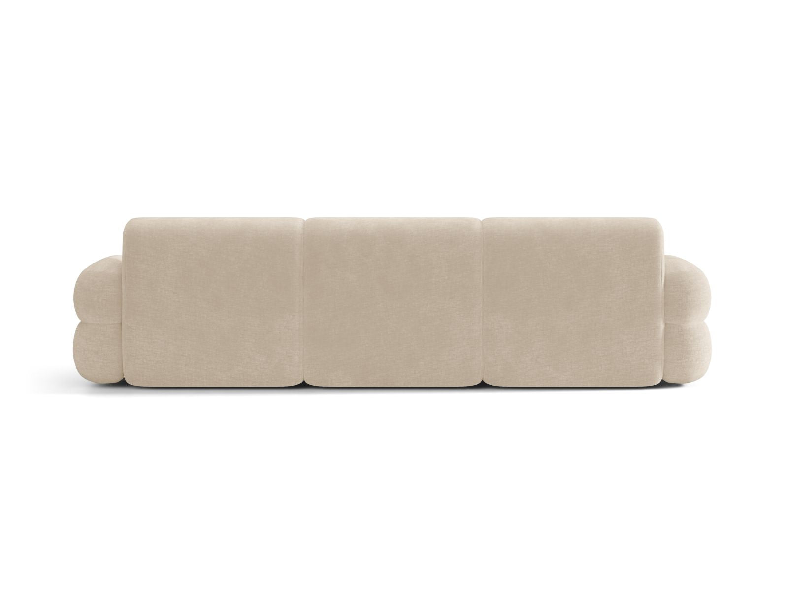 Sofa pre 4 osoby NEO svetlo béžový šenil