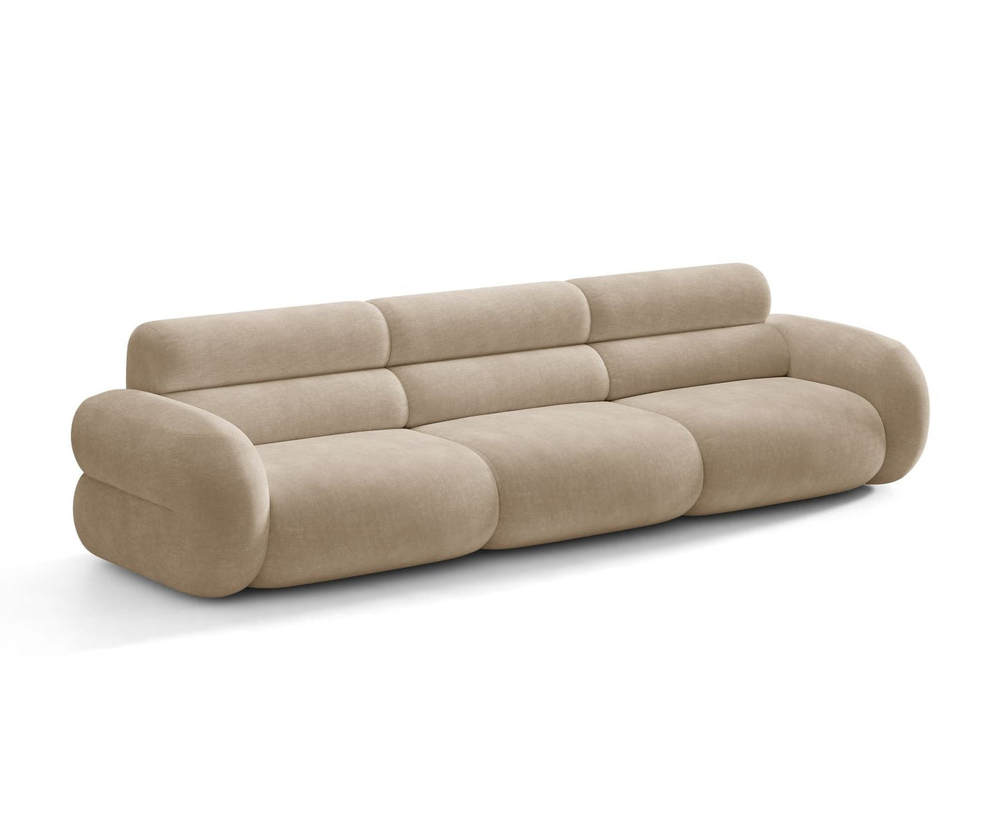 Sofa pre 4 osoby NEO béžový šenil