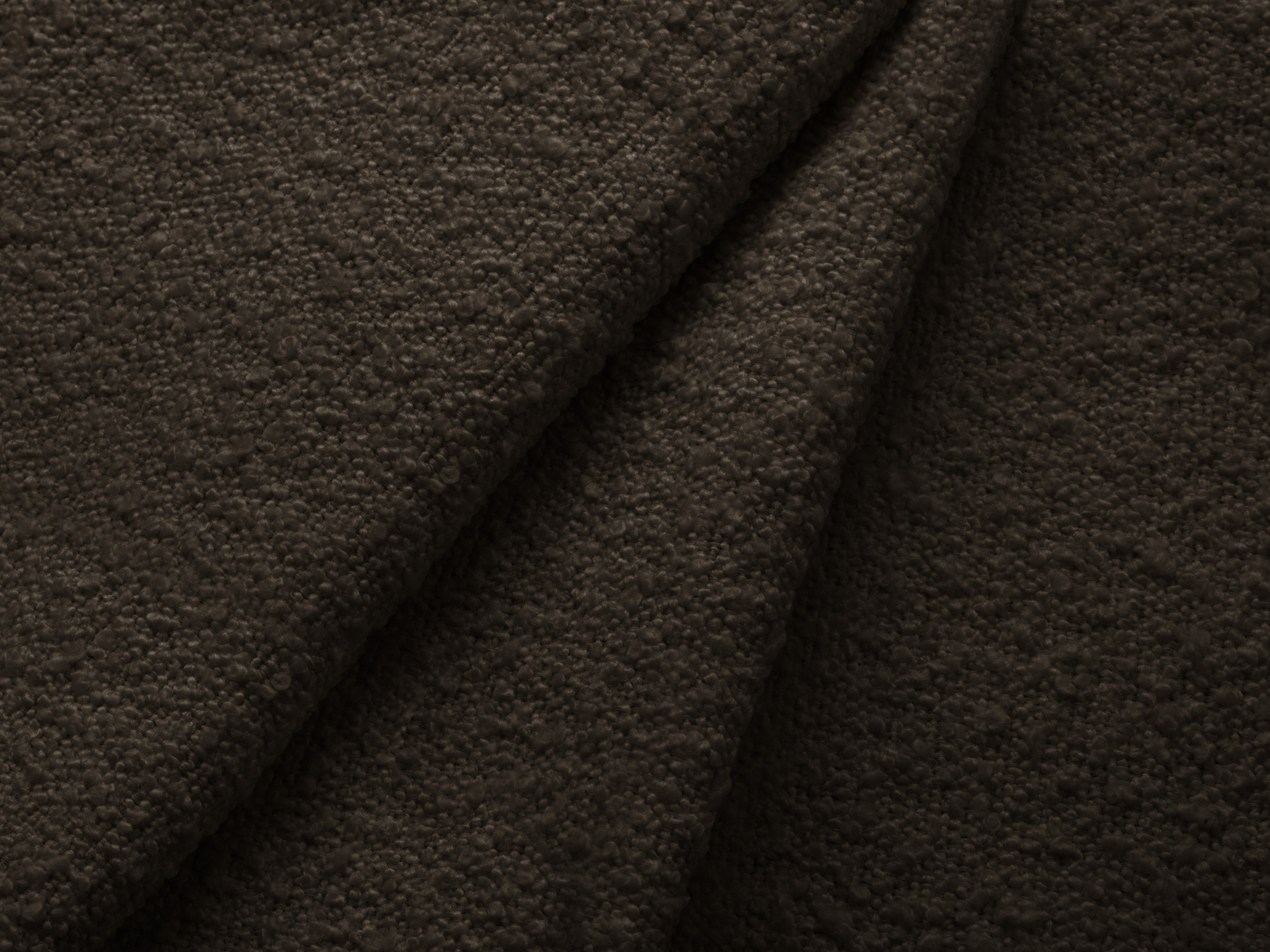 Fotel PUPAVA hnedý boucle