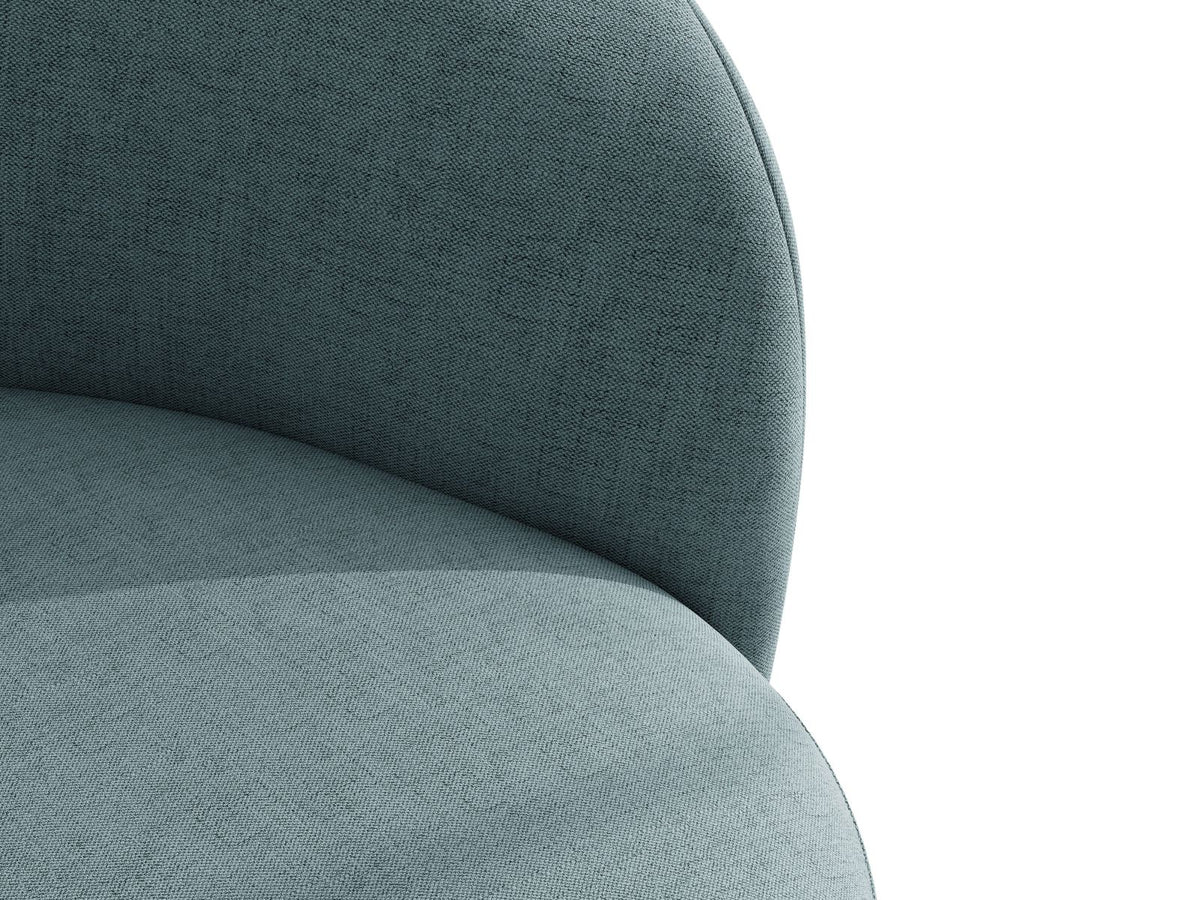 Fotel obrotowy LETIZIA jasny niebieski – ujęcie 11