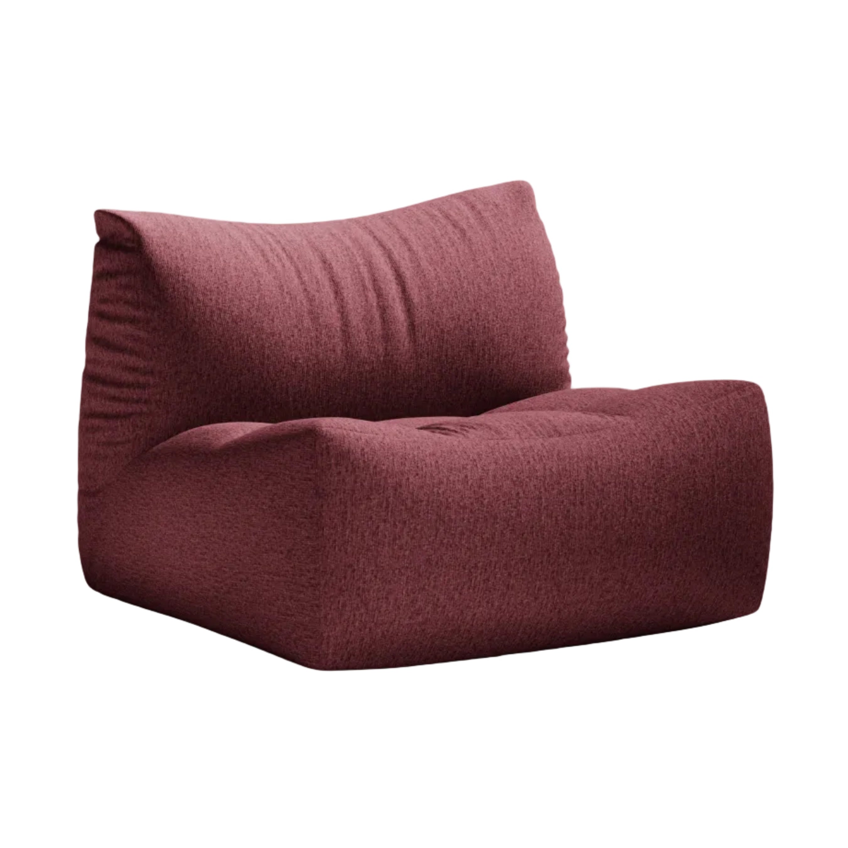 Fotel TOVE čerešňový šenil