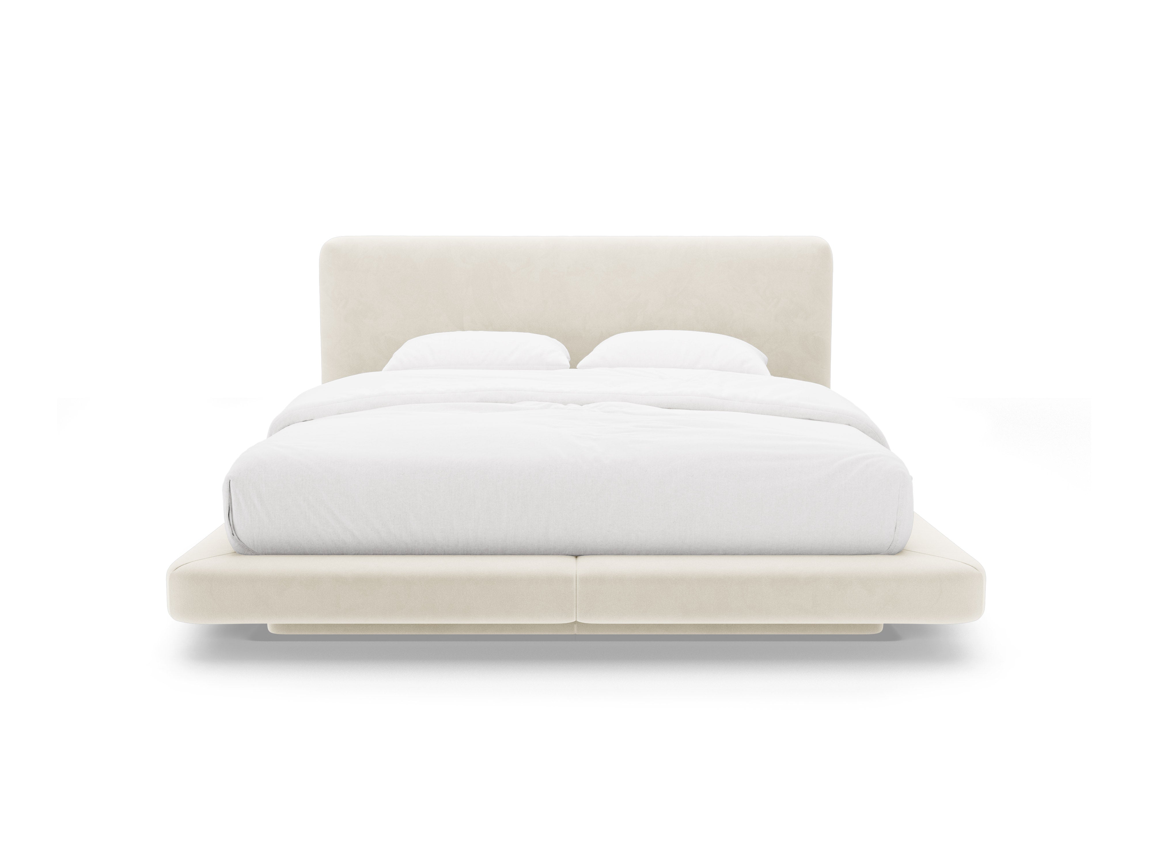 Velvet Bed LINEA Ivory
