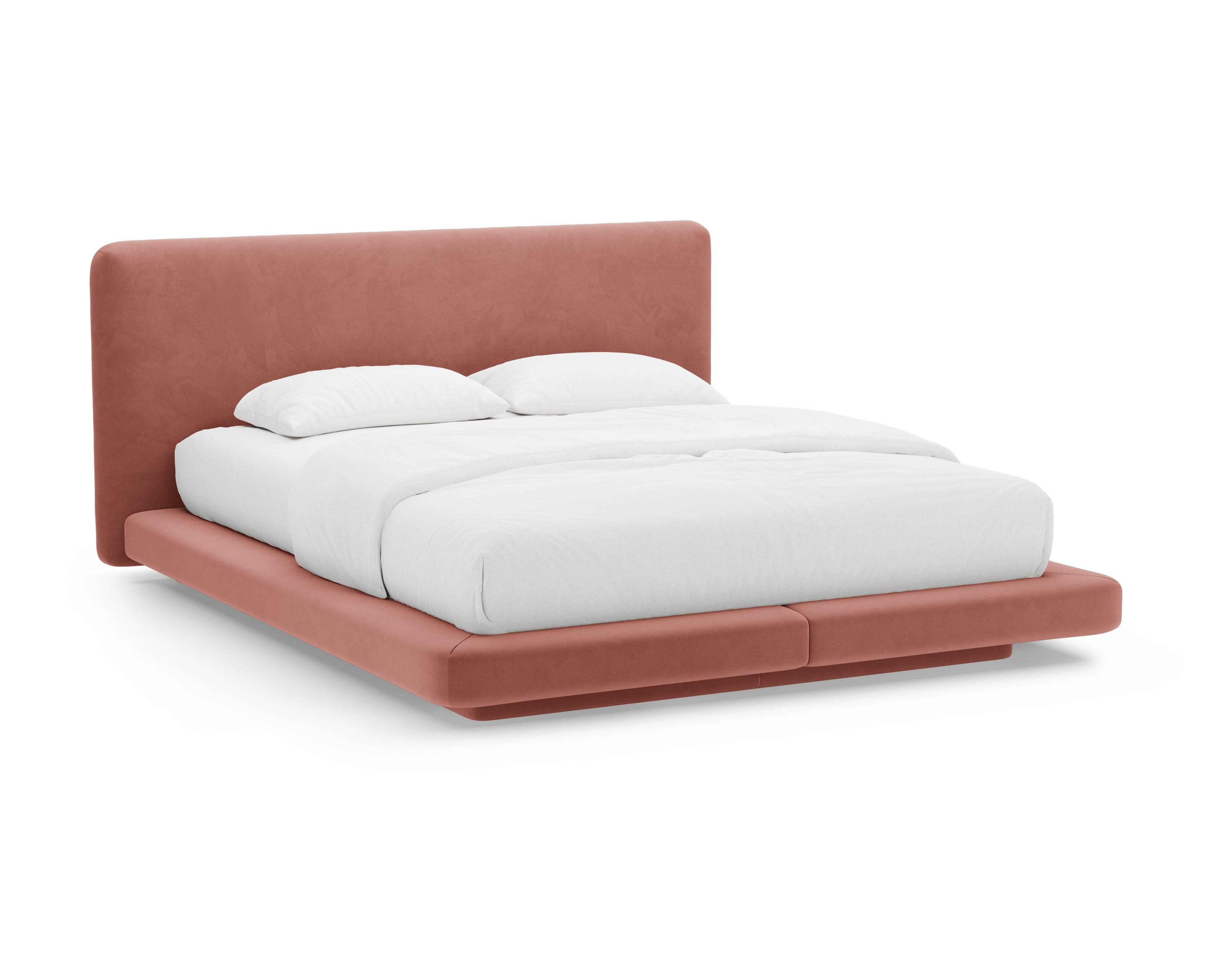 LINEA Velvet Bed Pink