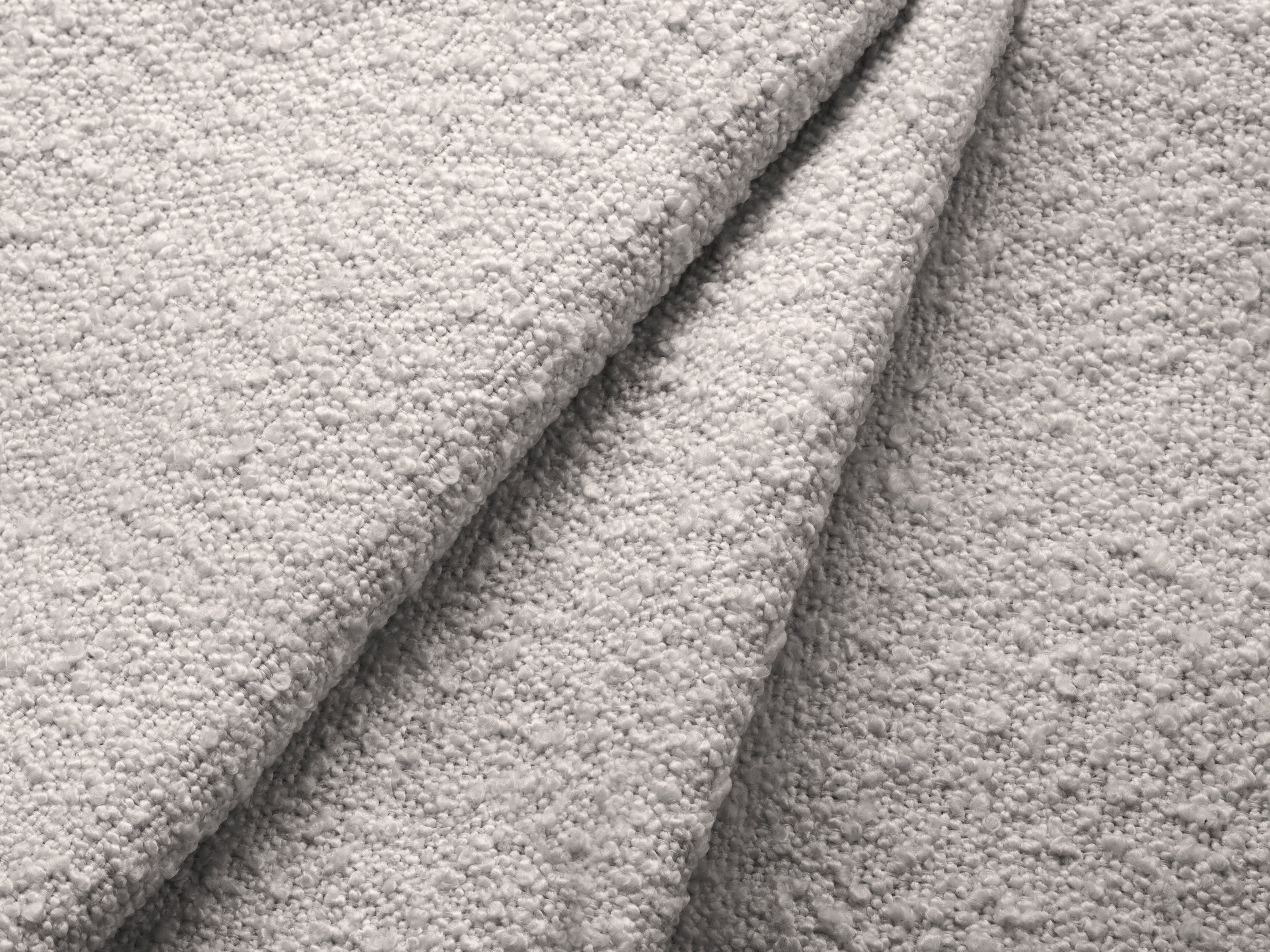Posteľ s úložným priestorom LUPINE svetlosivý boucle