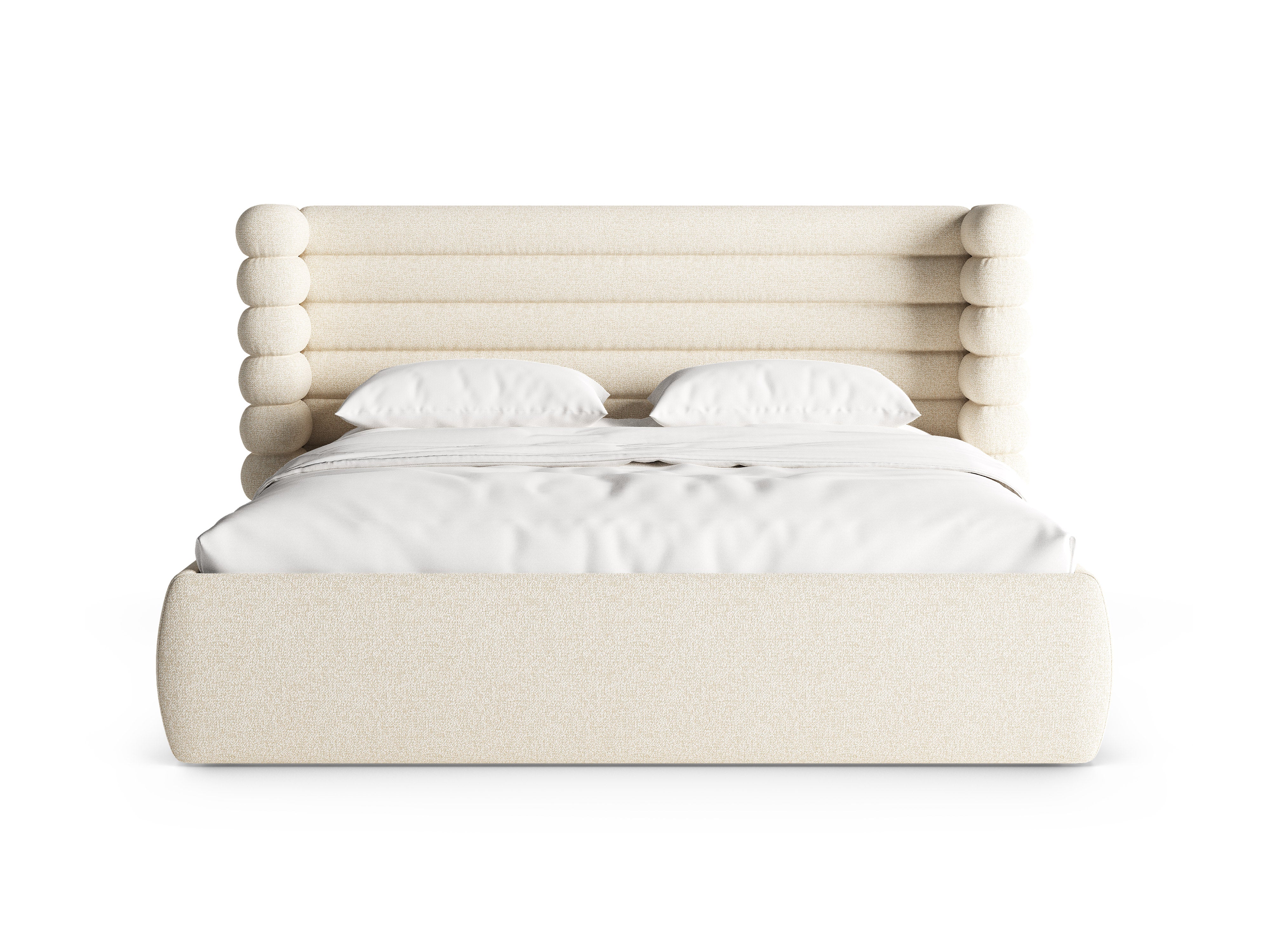 MOUNT Bed Light Beige Mélange