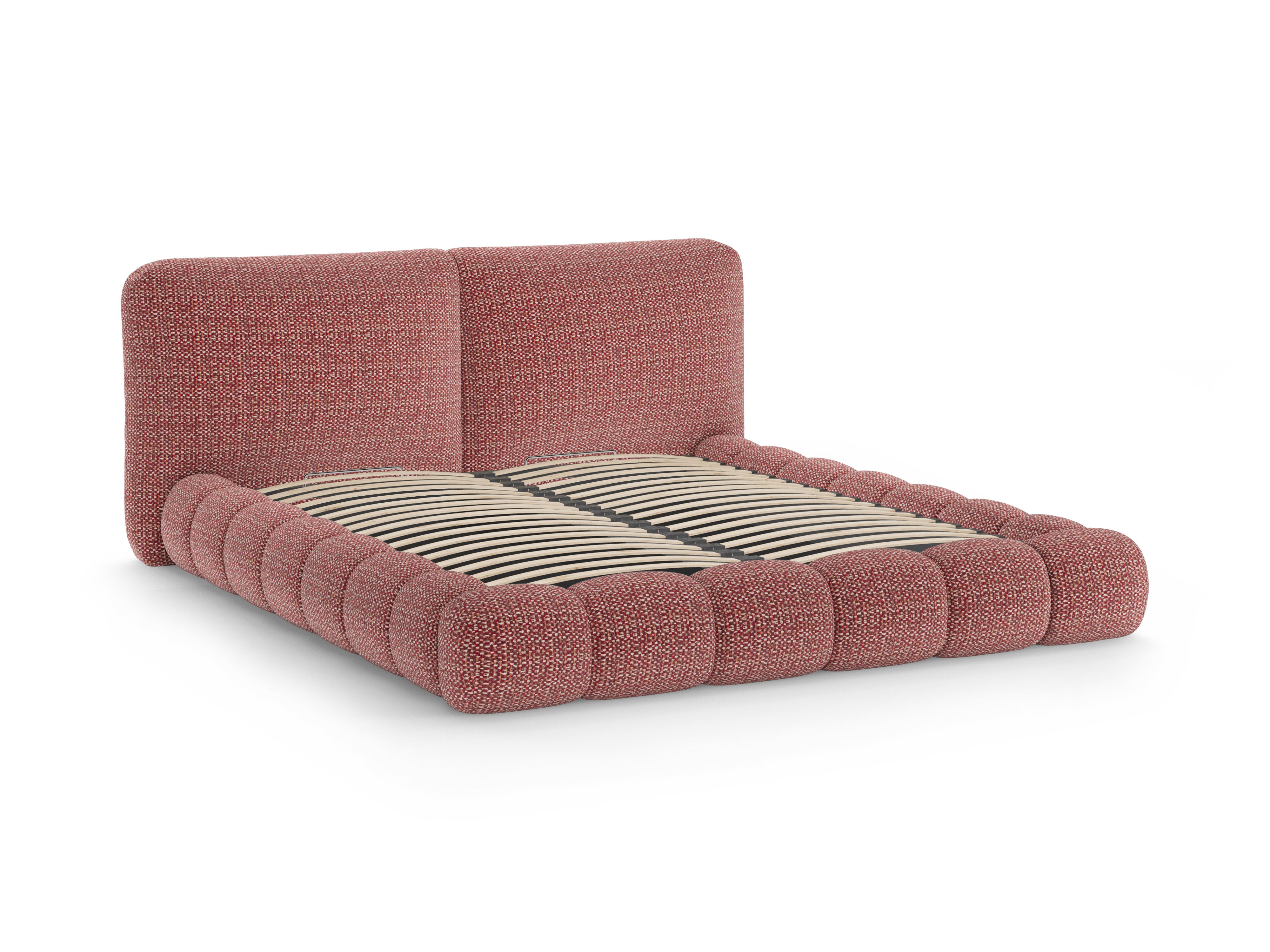 SOLANGE Bed Red Mélange