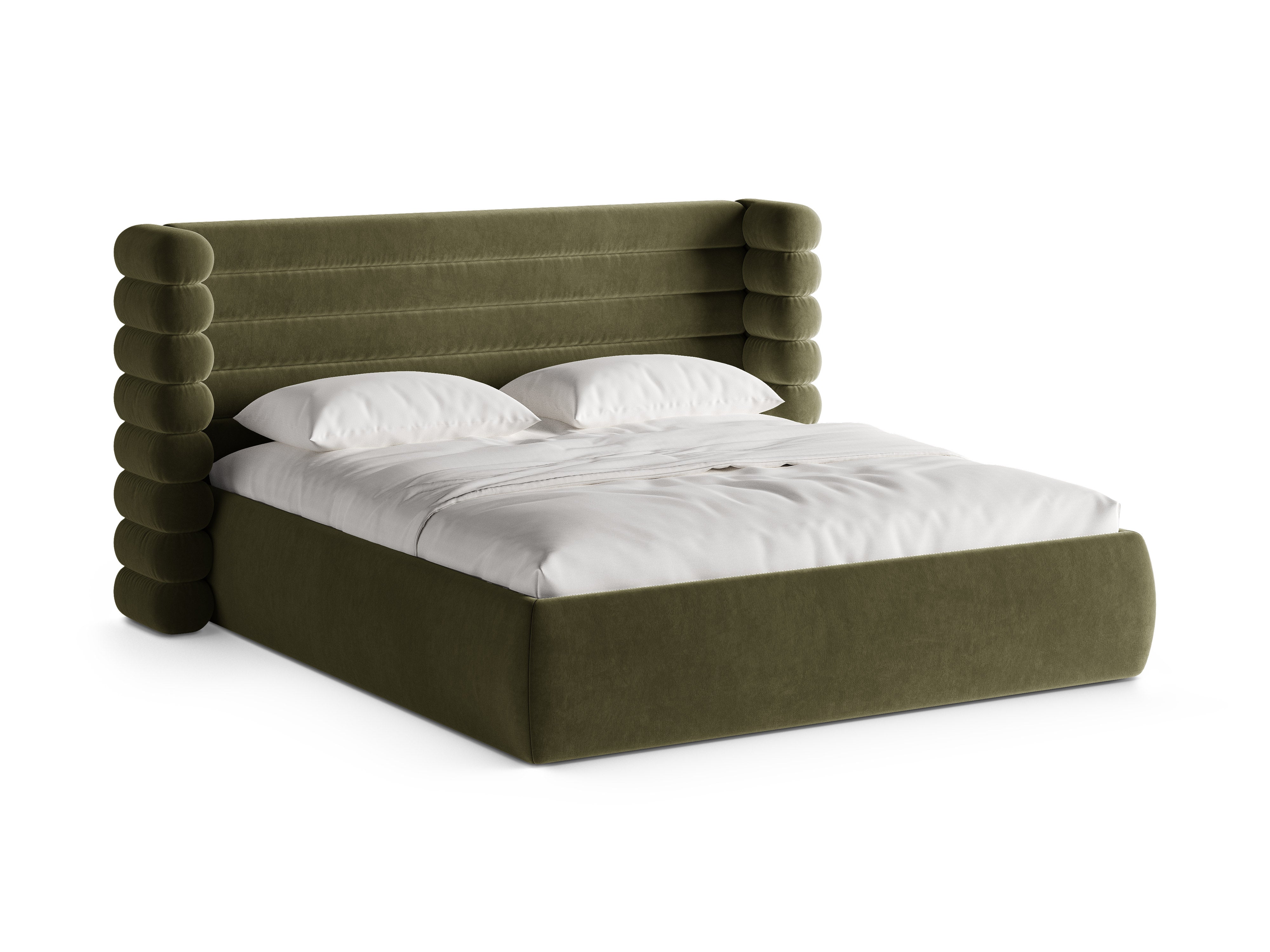 Velvet Bed MOUNT Green