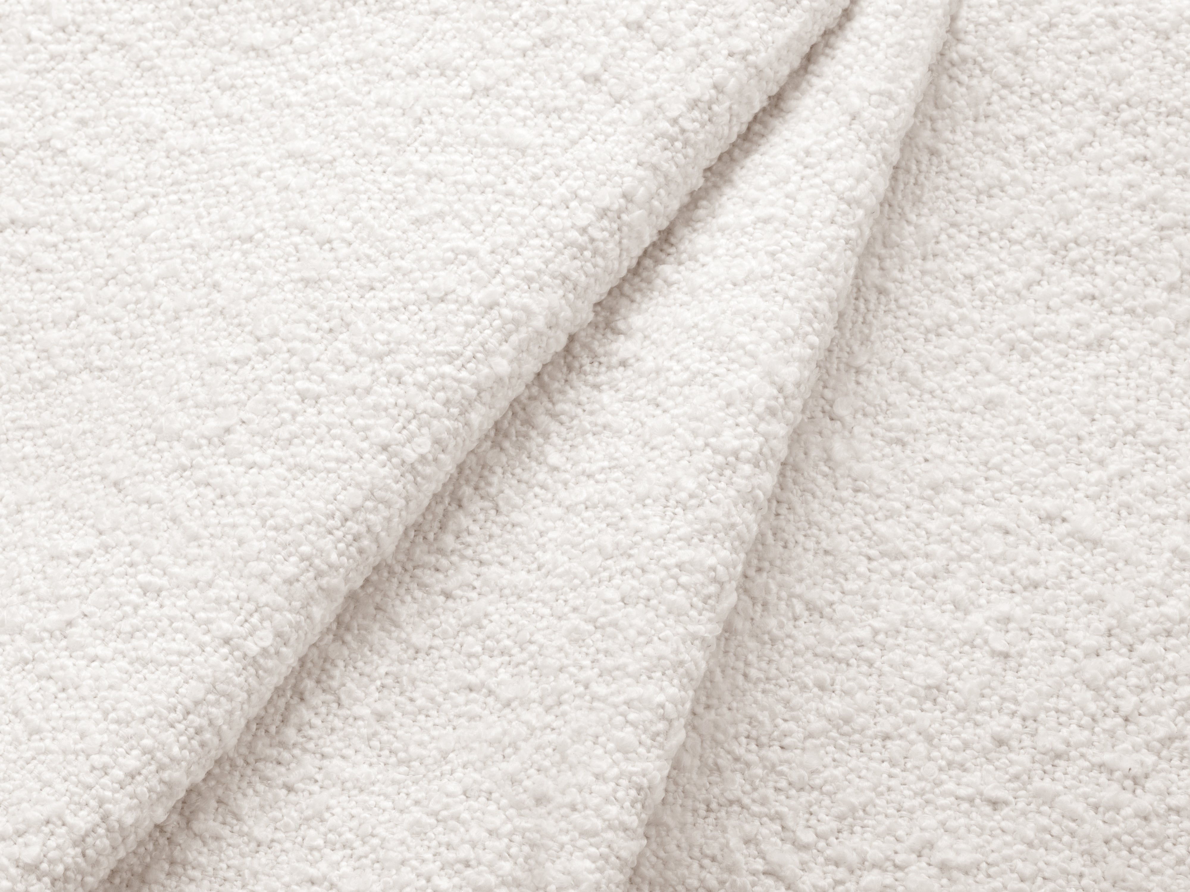 Posteľ s úložným priestorom LUPINE biely boucle