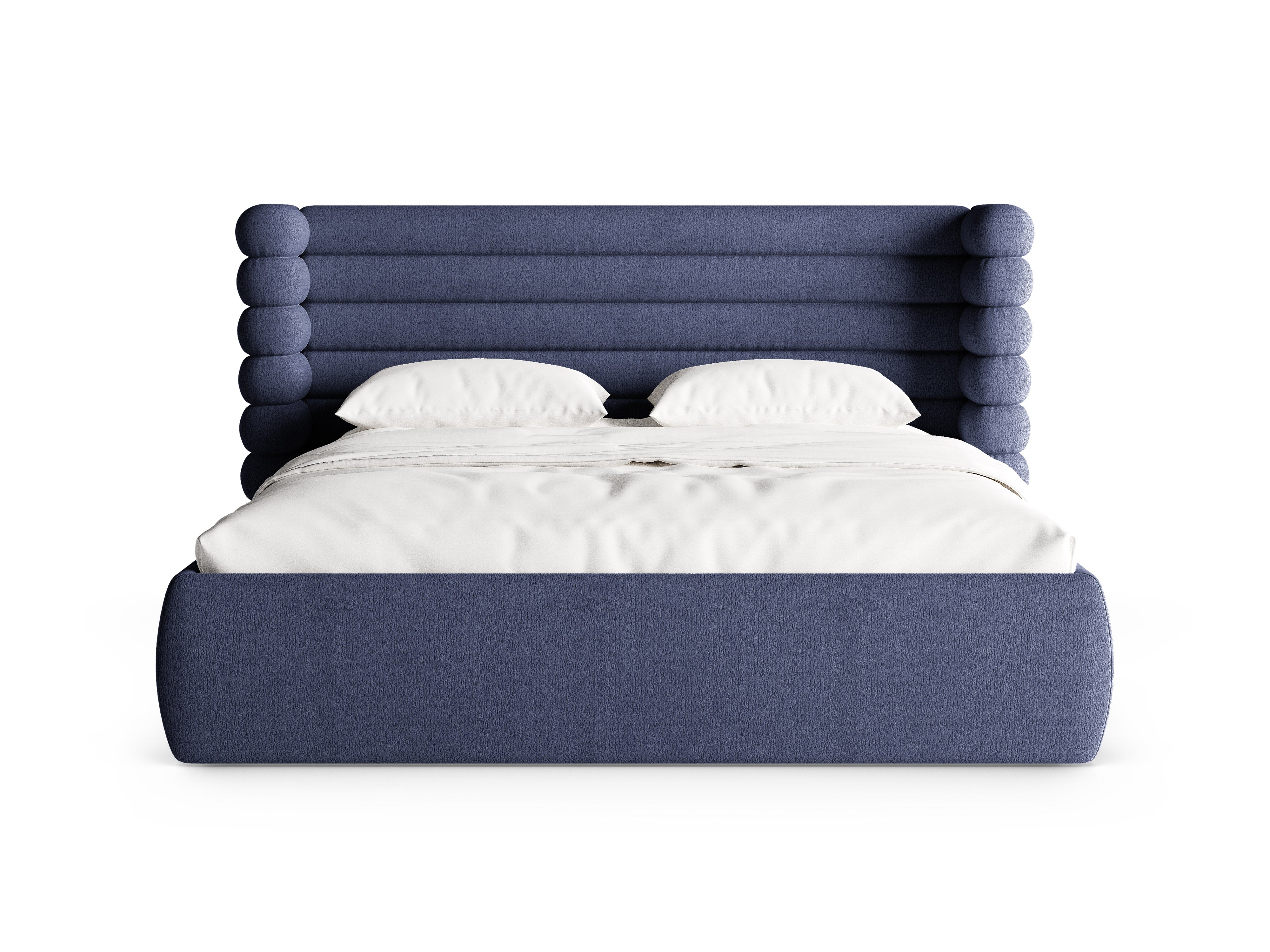 MOUNT Sea Blue Boucle Bed