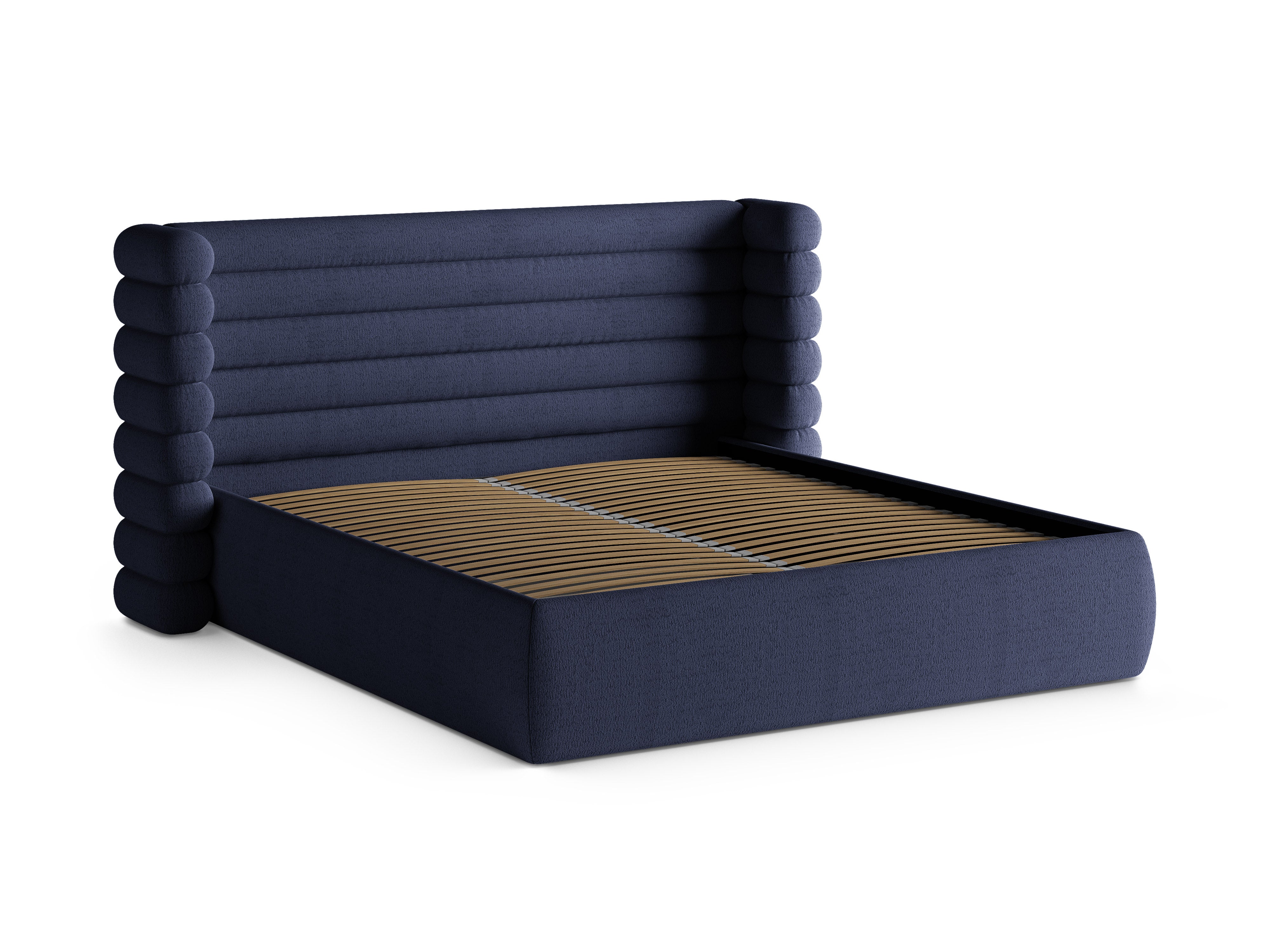 MOUNT Sea Blue Boucle Bed