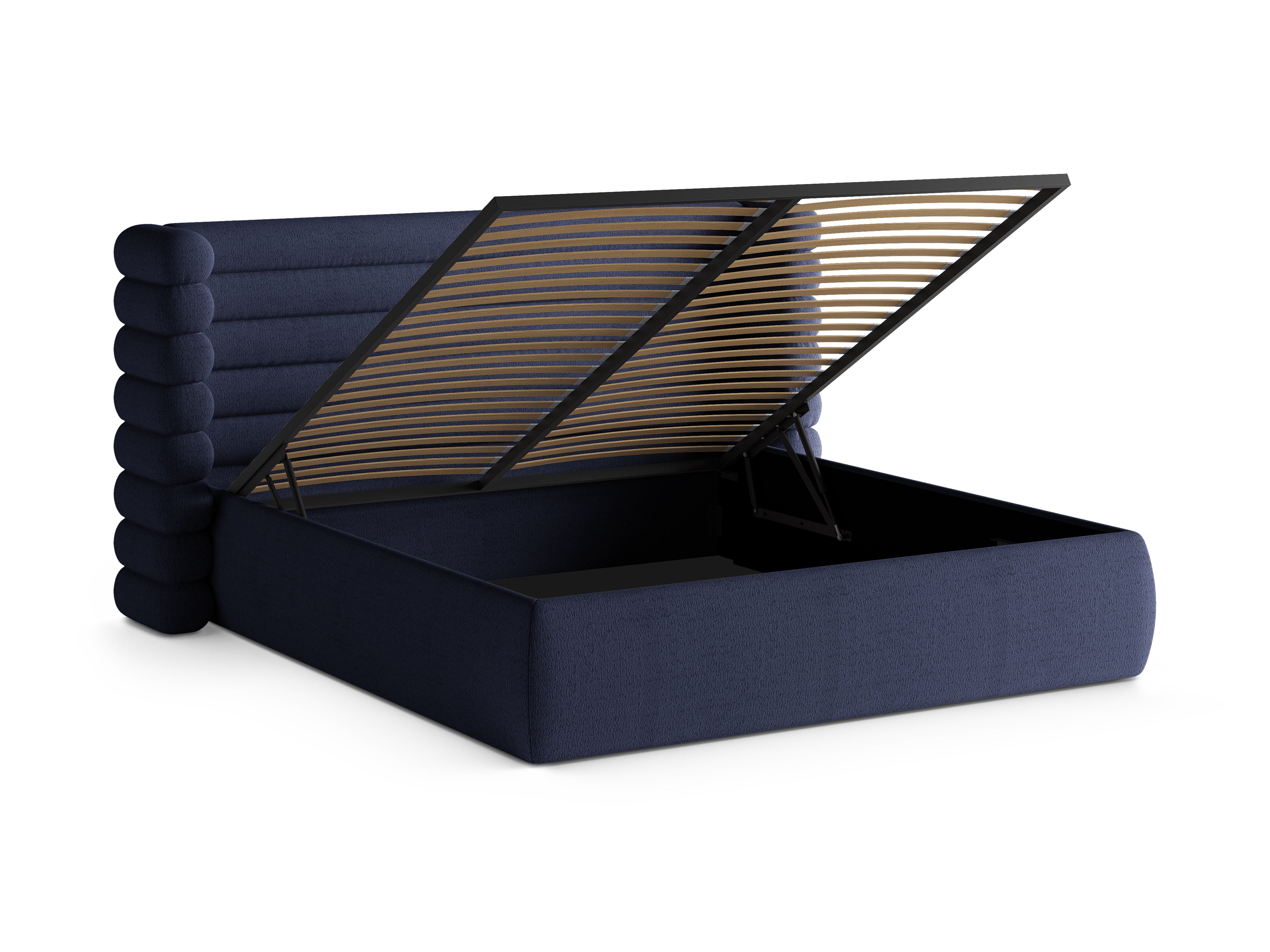 MOUNT Sea Blue Boucle Bed