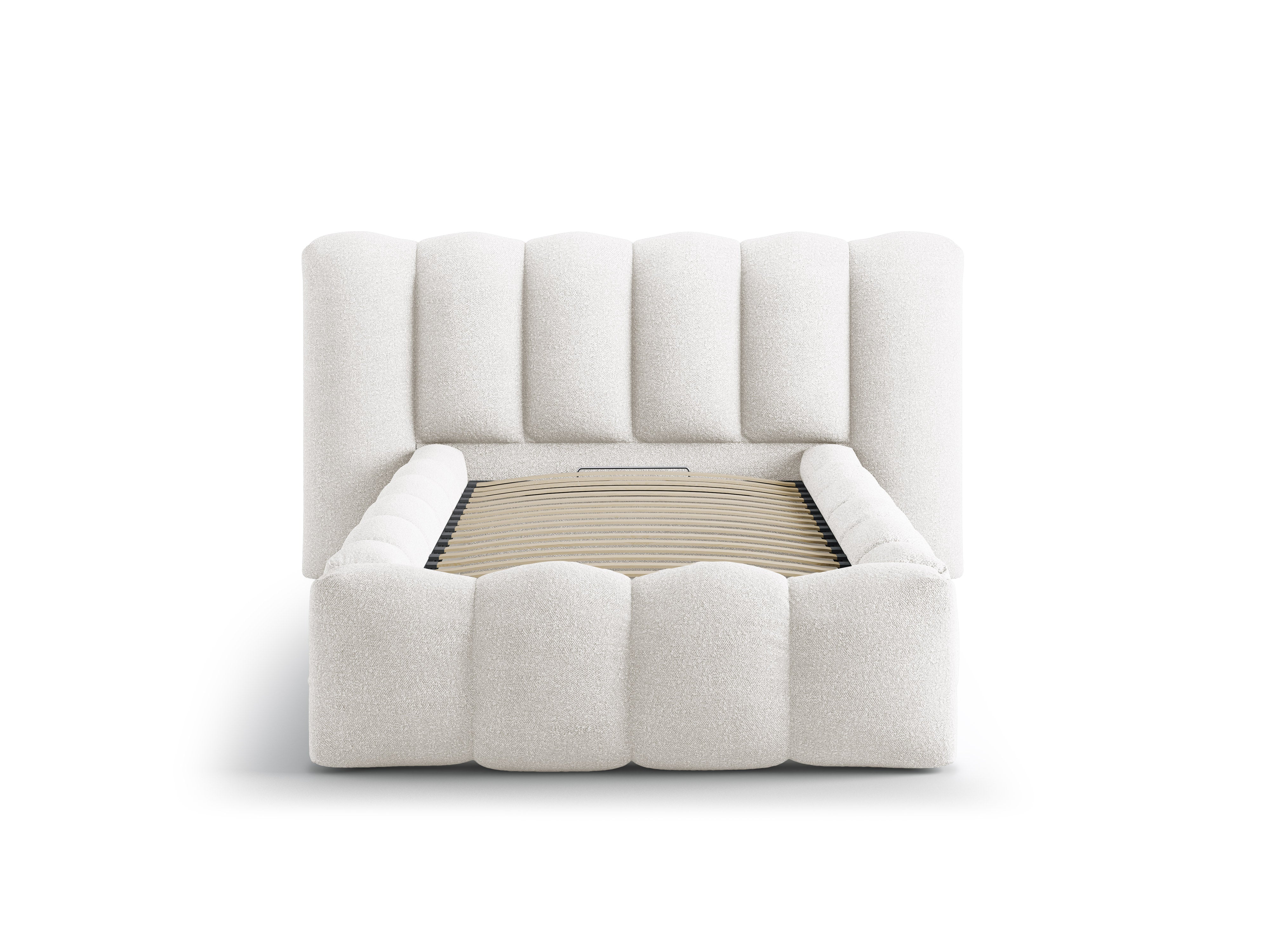 Posteľ LUPINE biela boucle
