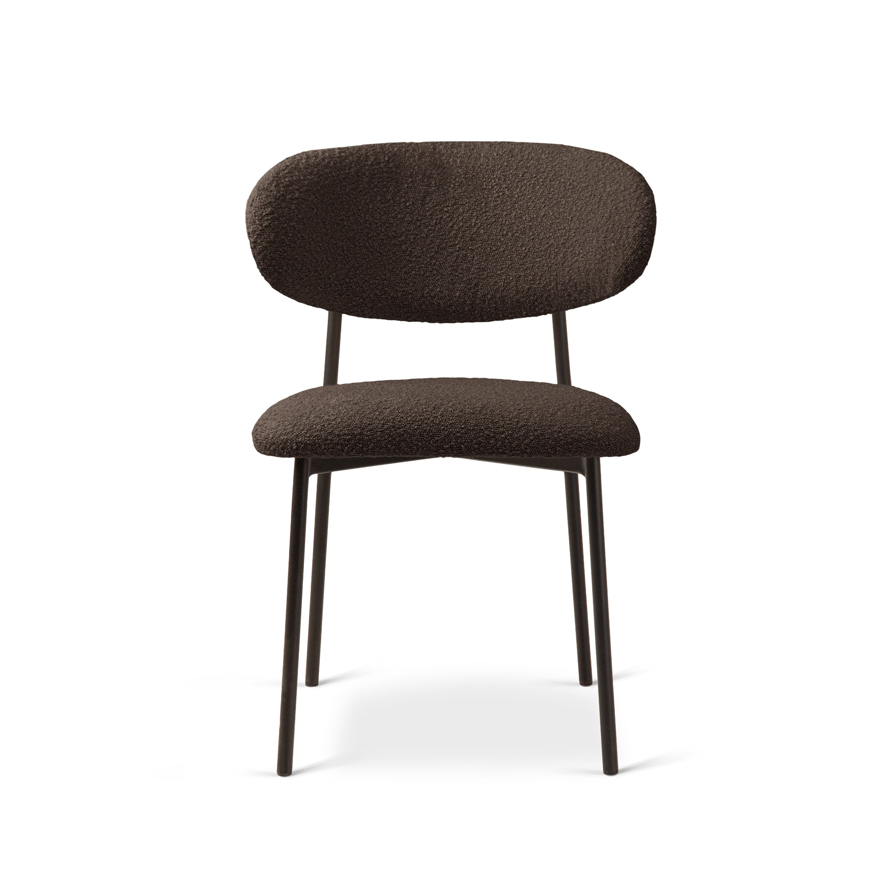 NINA Chair brown boucle