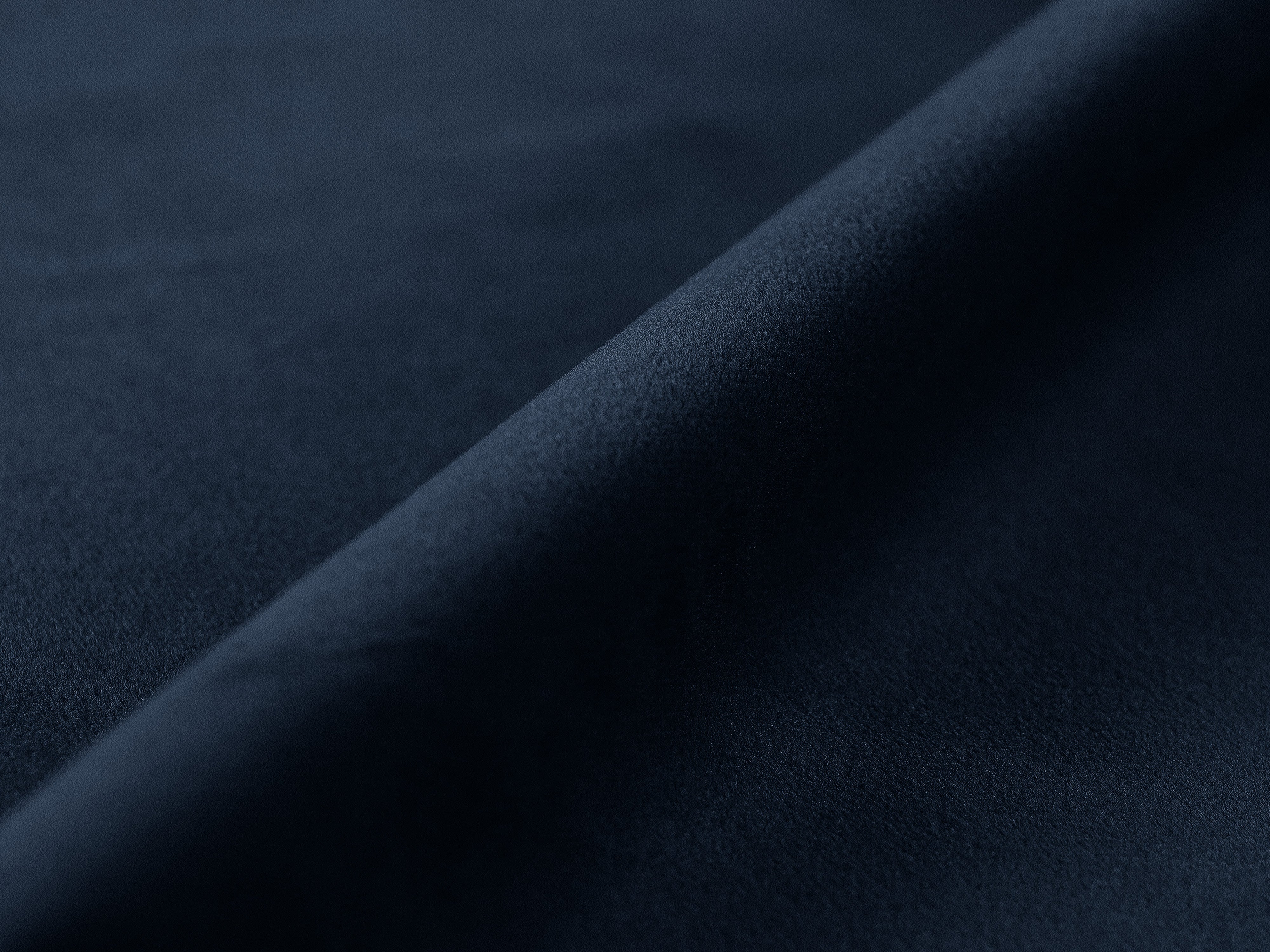 Sametový rohový trojmiestny gauč s funkciou spania VICTOR modrý