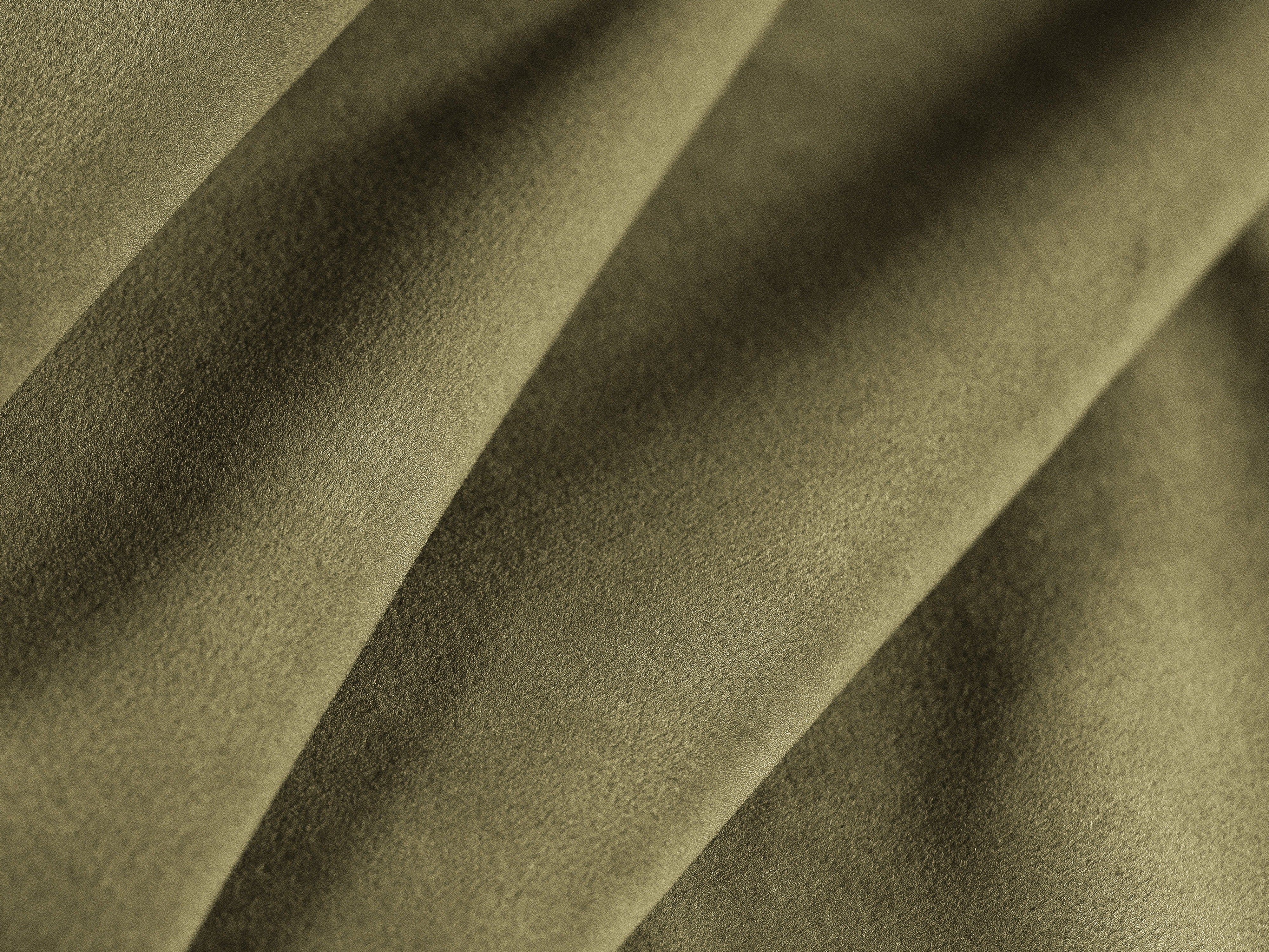 Zelený pravostranný sametový rohový gauč KATE pre 3 osoby