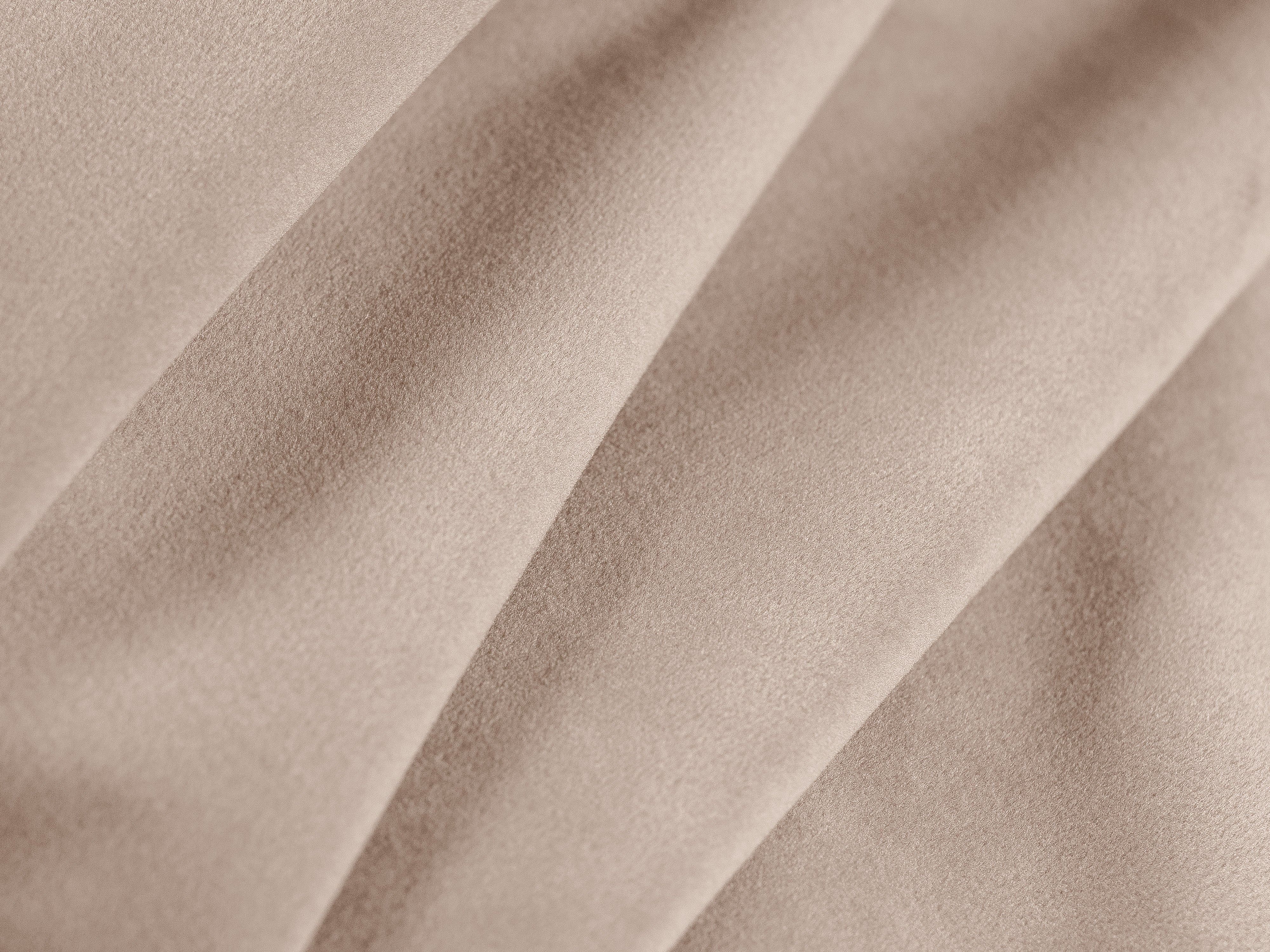 Narożnik aksamitny w kształcie L lewostronny BEMY beżowy