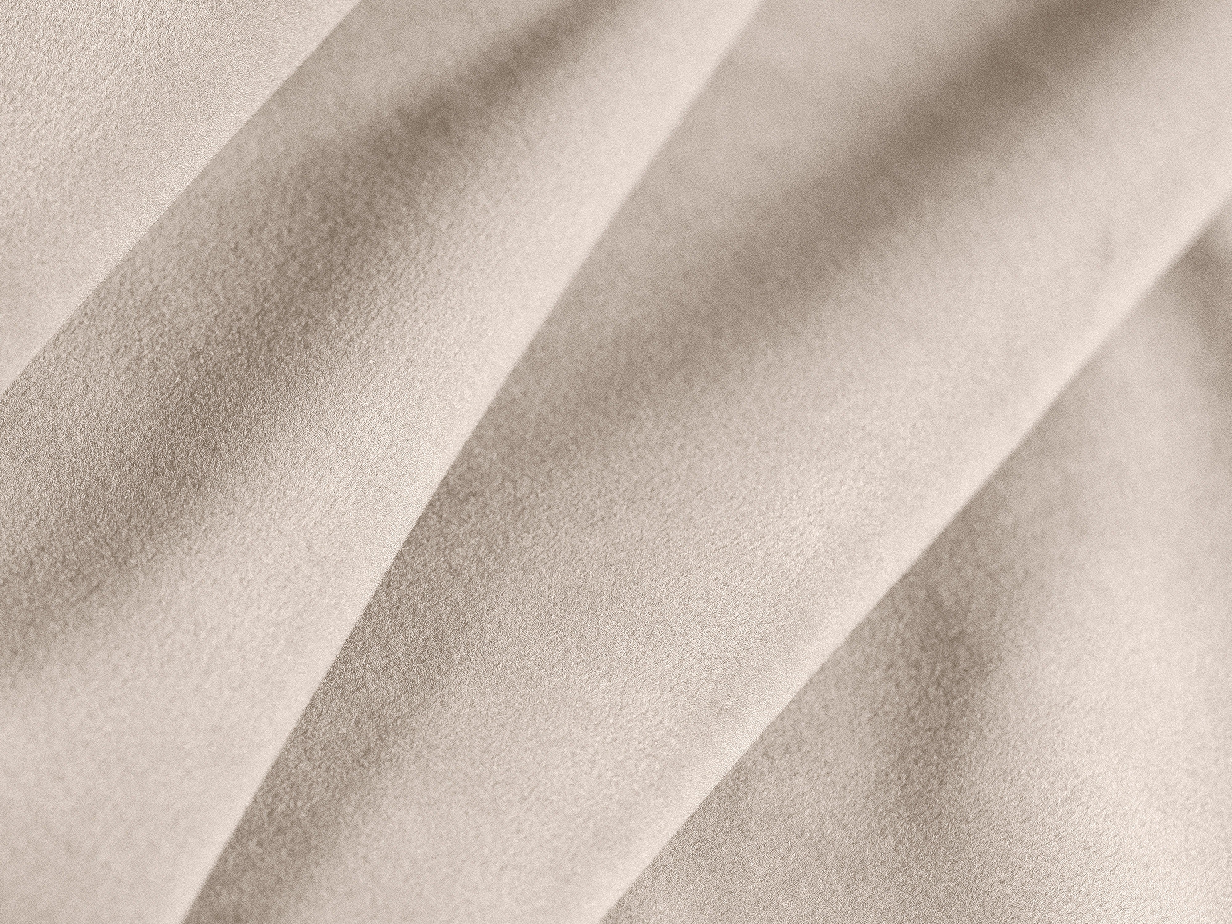 Right-facing velvet corner sofa for 4 people KATE beige