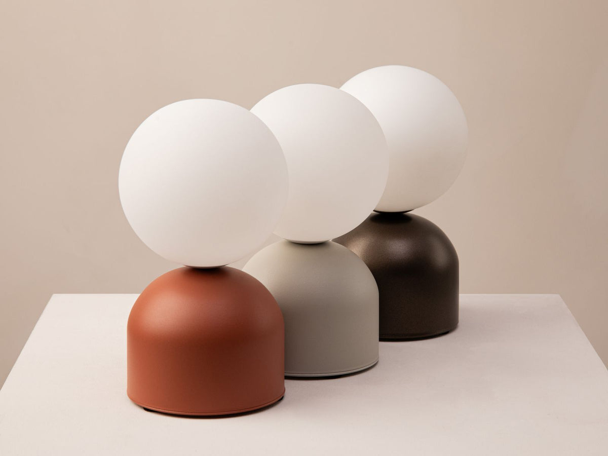 Lampa stołowa ELY ceglasty – ujęcie 5