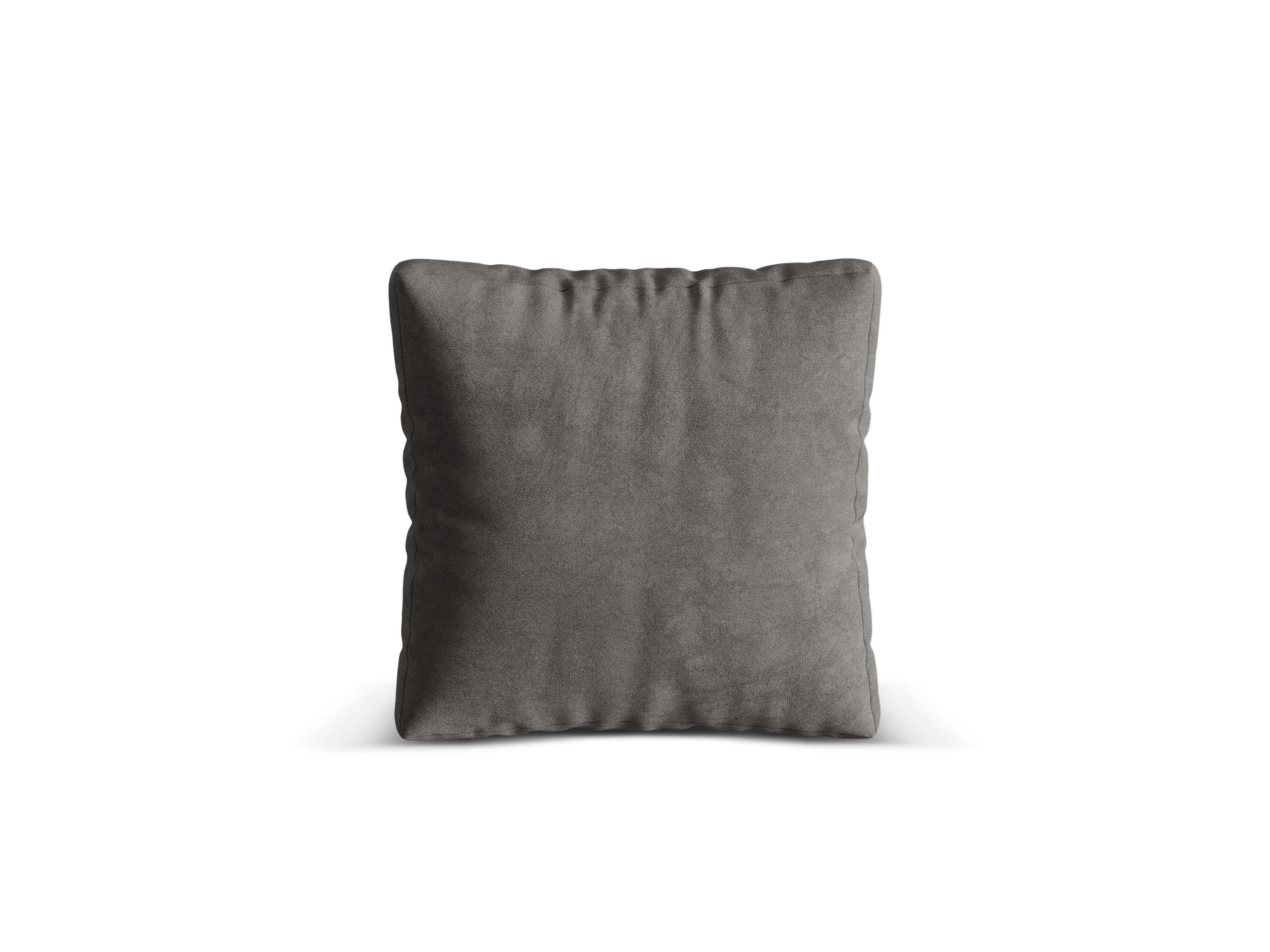 Martina gray velvet pillow
