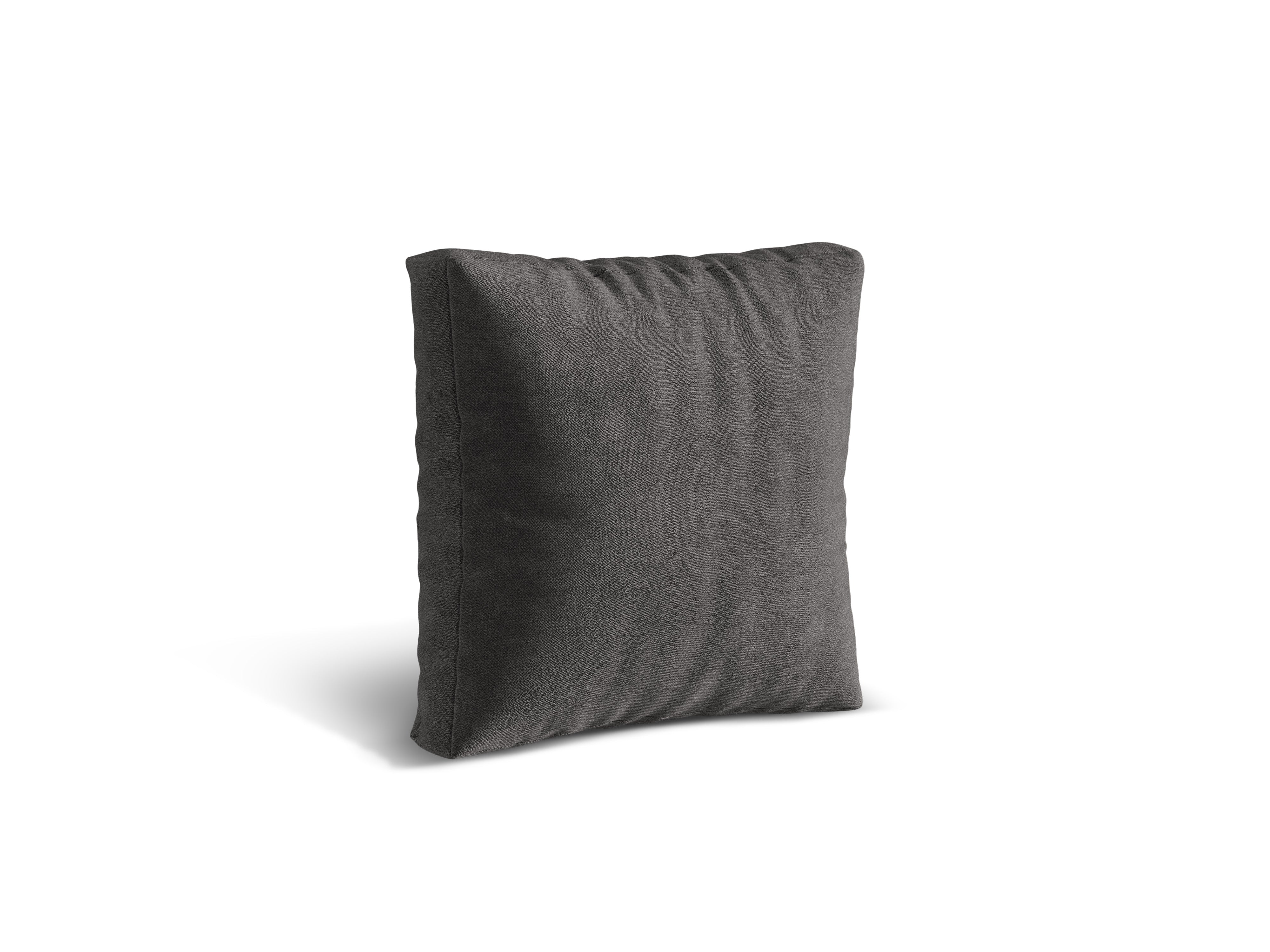 Martina gray velvet pillow