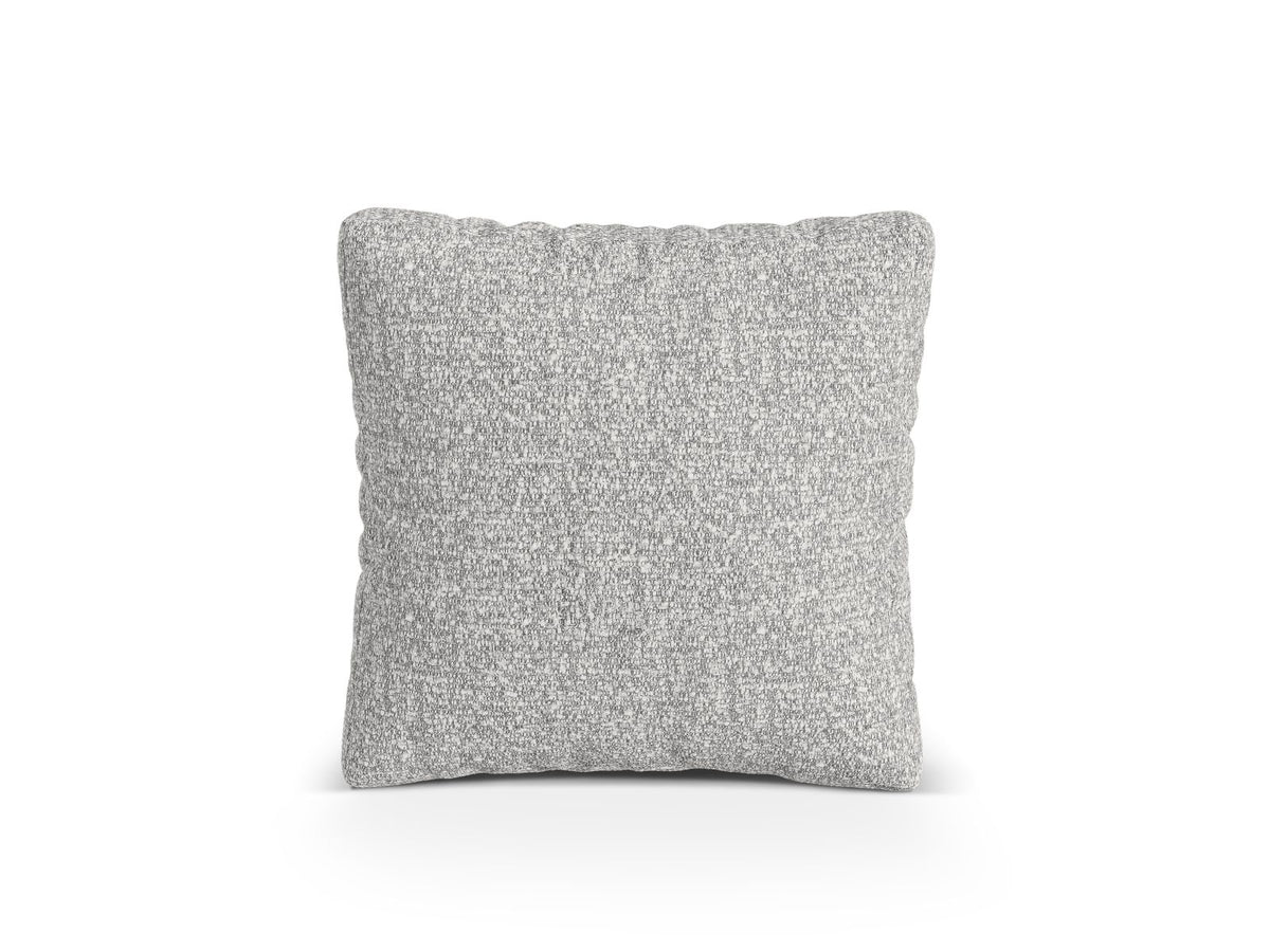 Poduszka dekoracyjna MARTINA srebrny boucle – 65x65