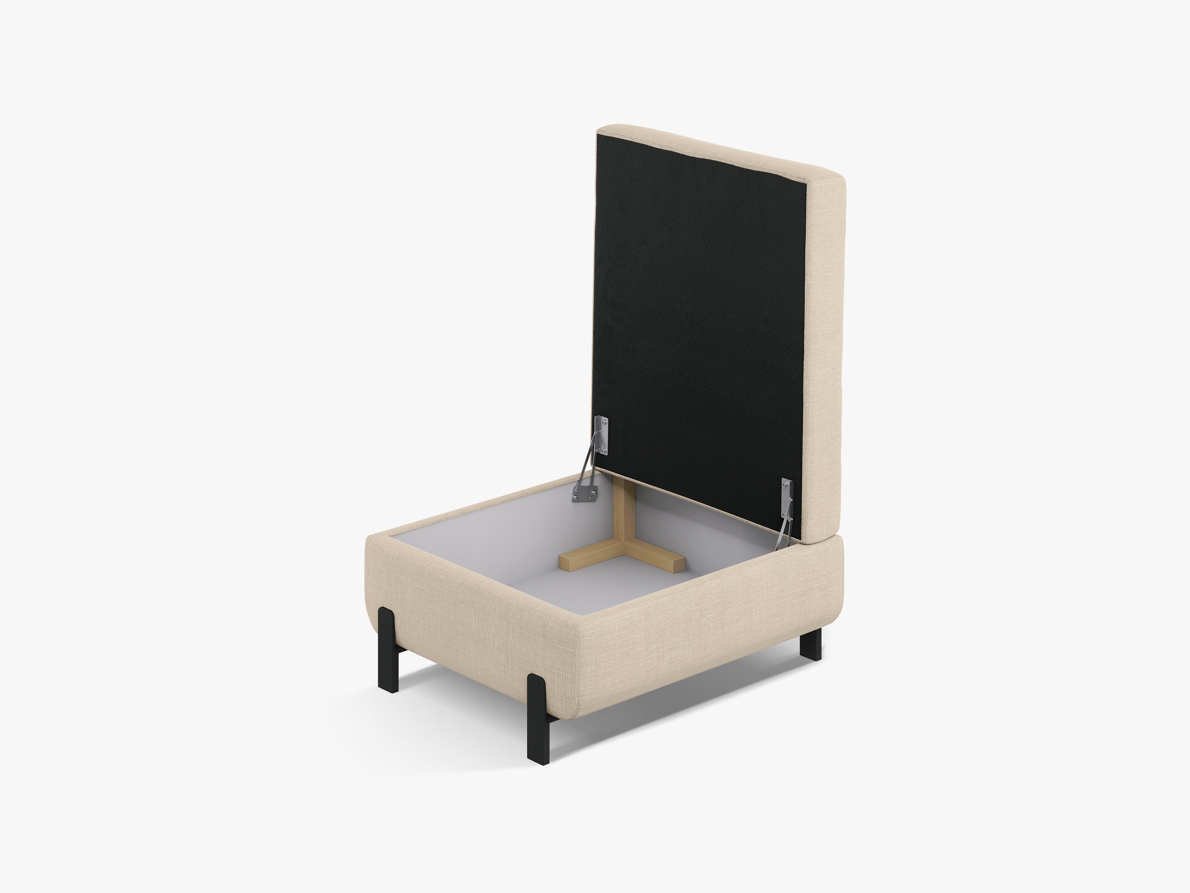 Puf so schránkou GLORIA béžový šenil