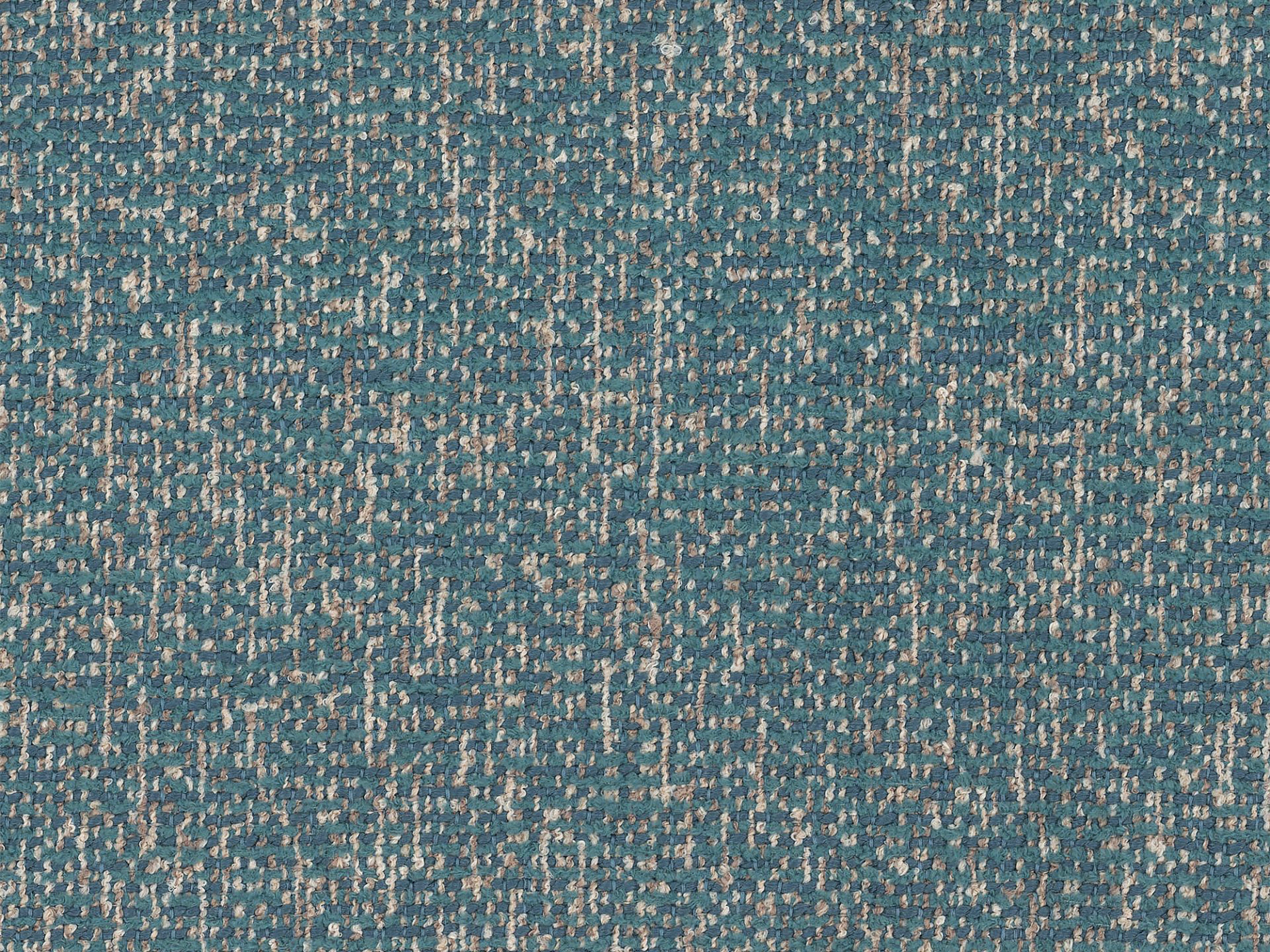 Rectangular pouf KATE blue mélange