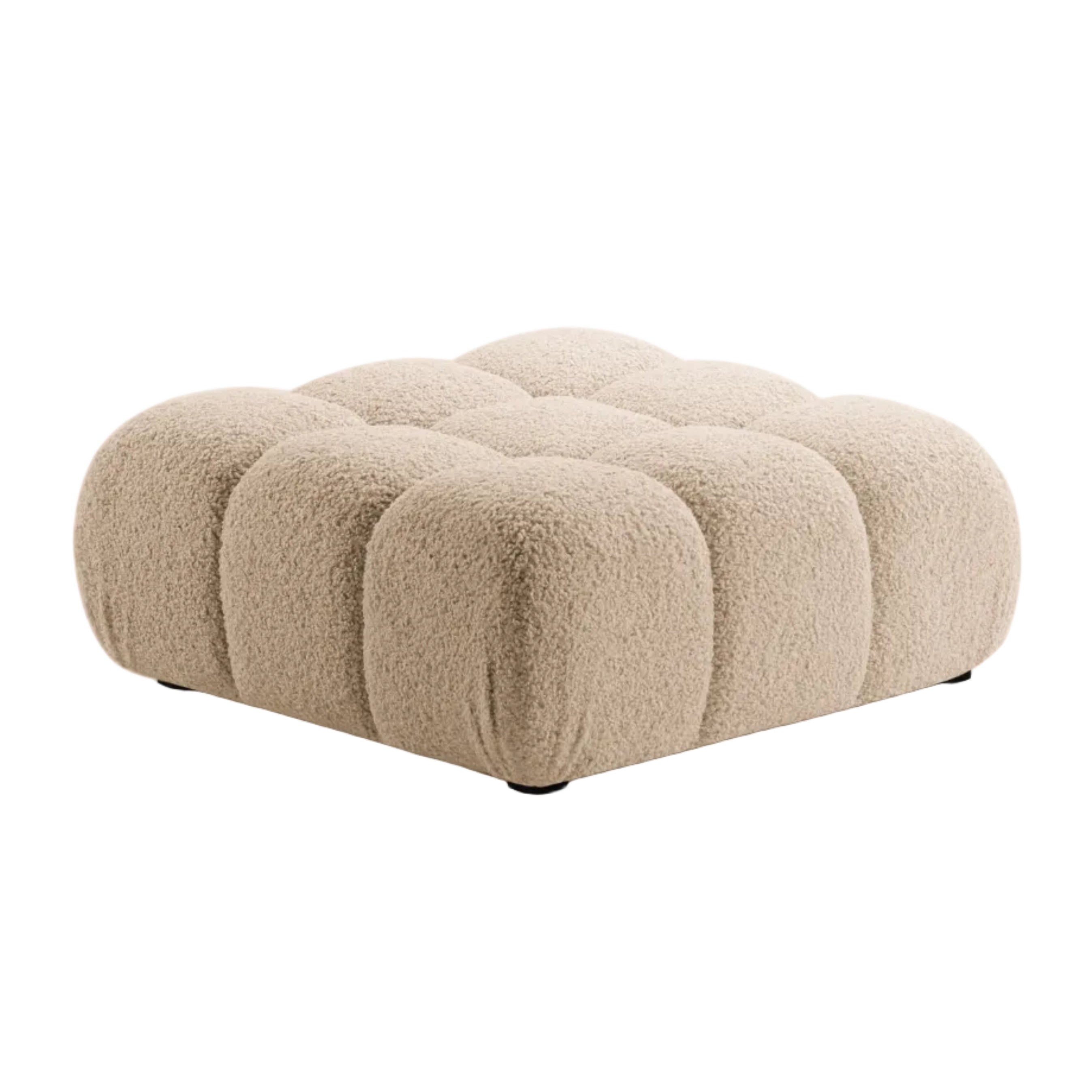 Puf / moduł BELLIS piaskowy boucle