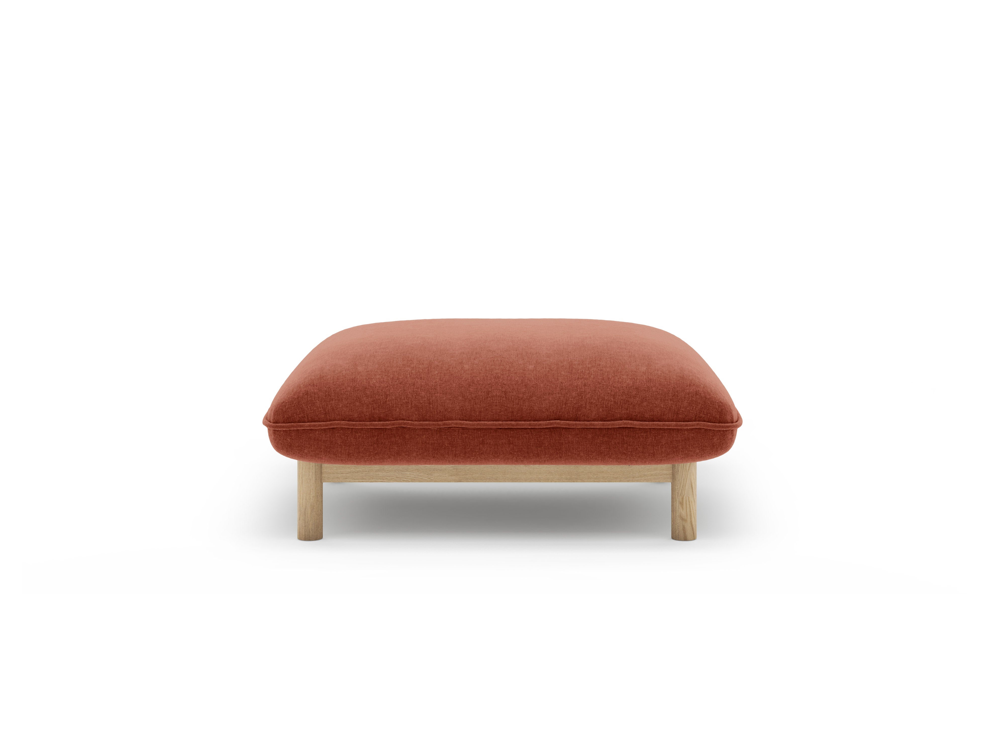 Puf ADA gaštanový szenil