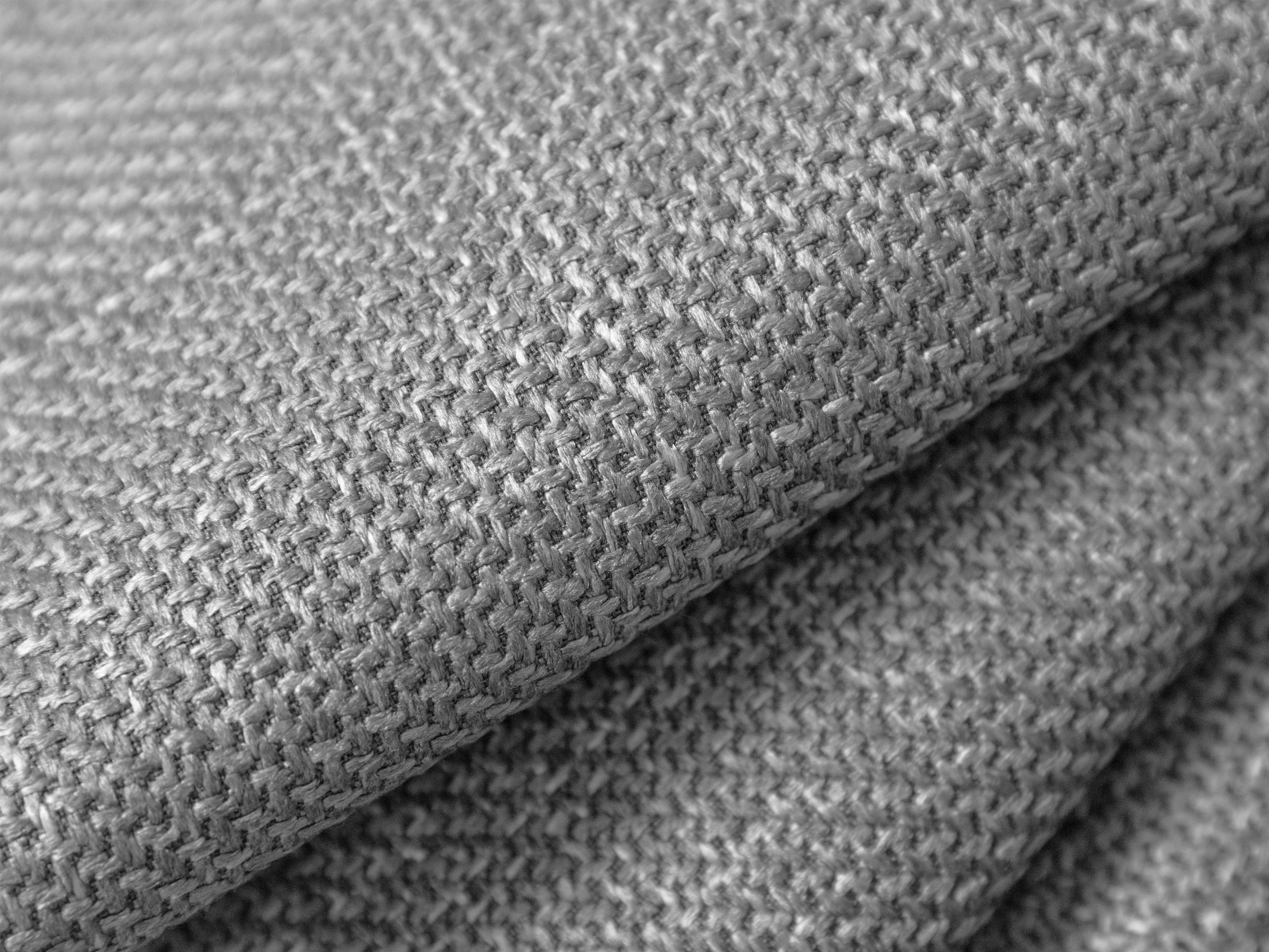 Right-sided corner sofa bed GLORIA light gray chenille