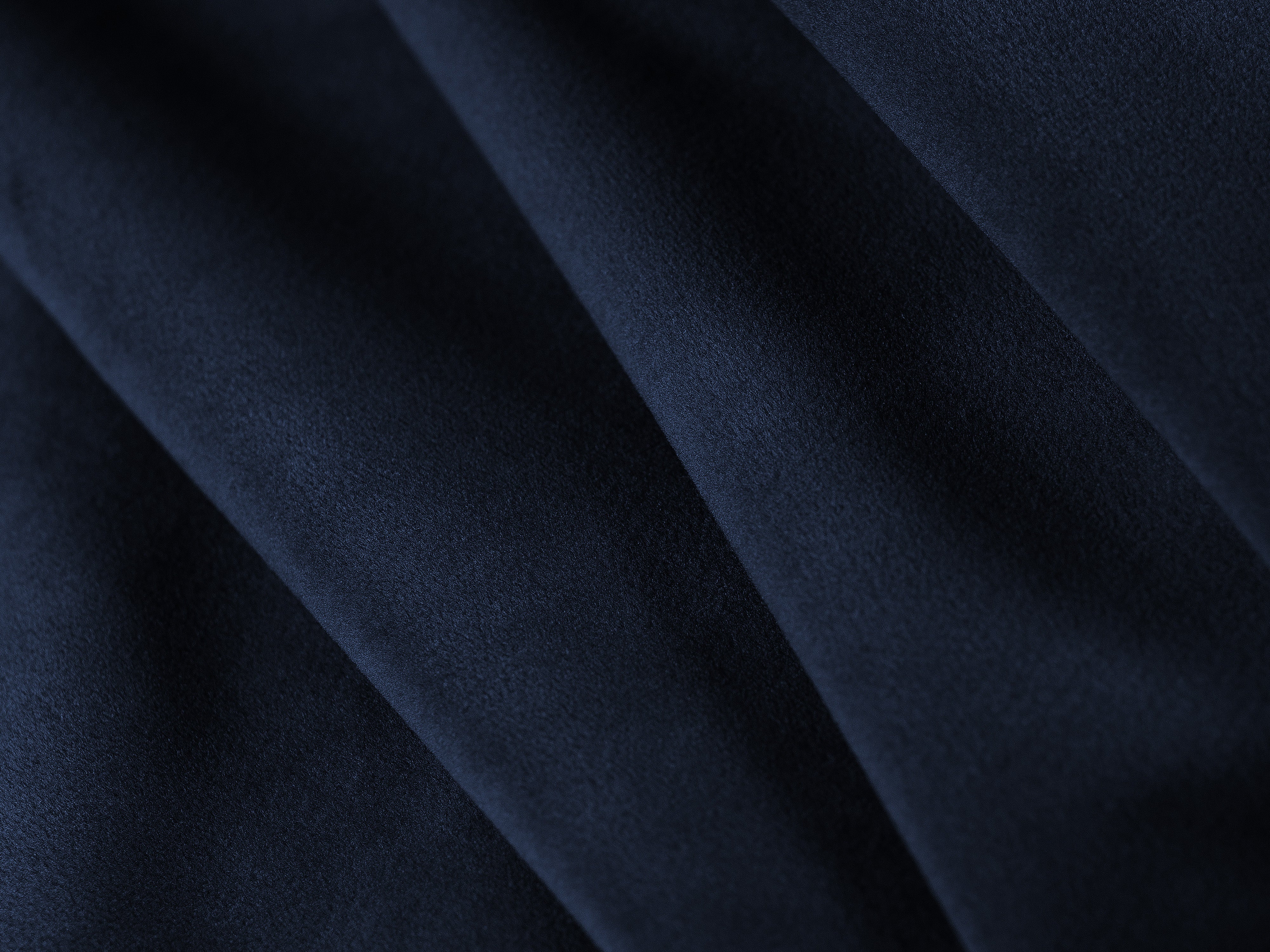 Right-facing velvet corner sofa for 4 people with sleeping function GLORIA royal blue