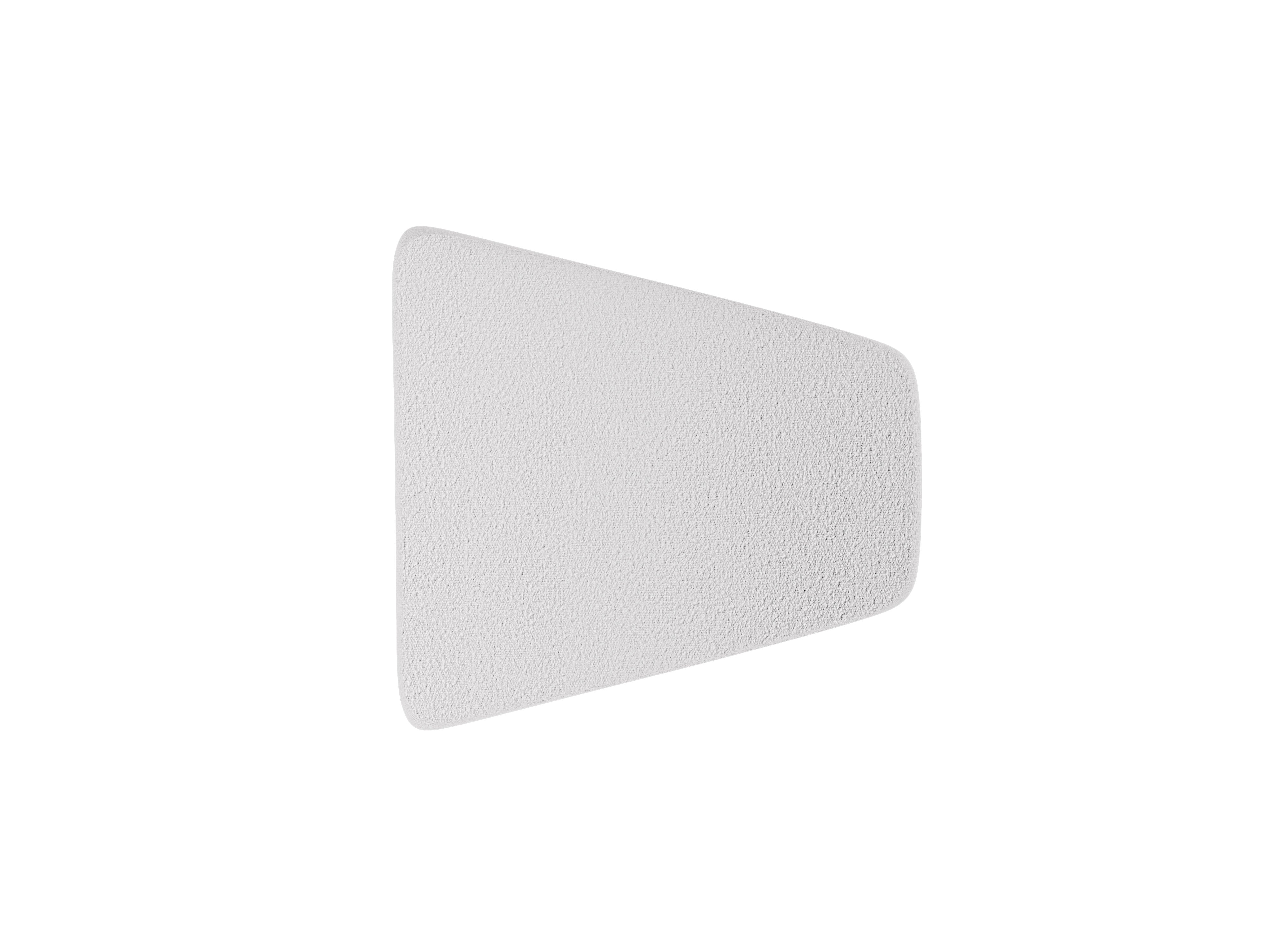 Puf / modul MILEY svetlosivý boucle