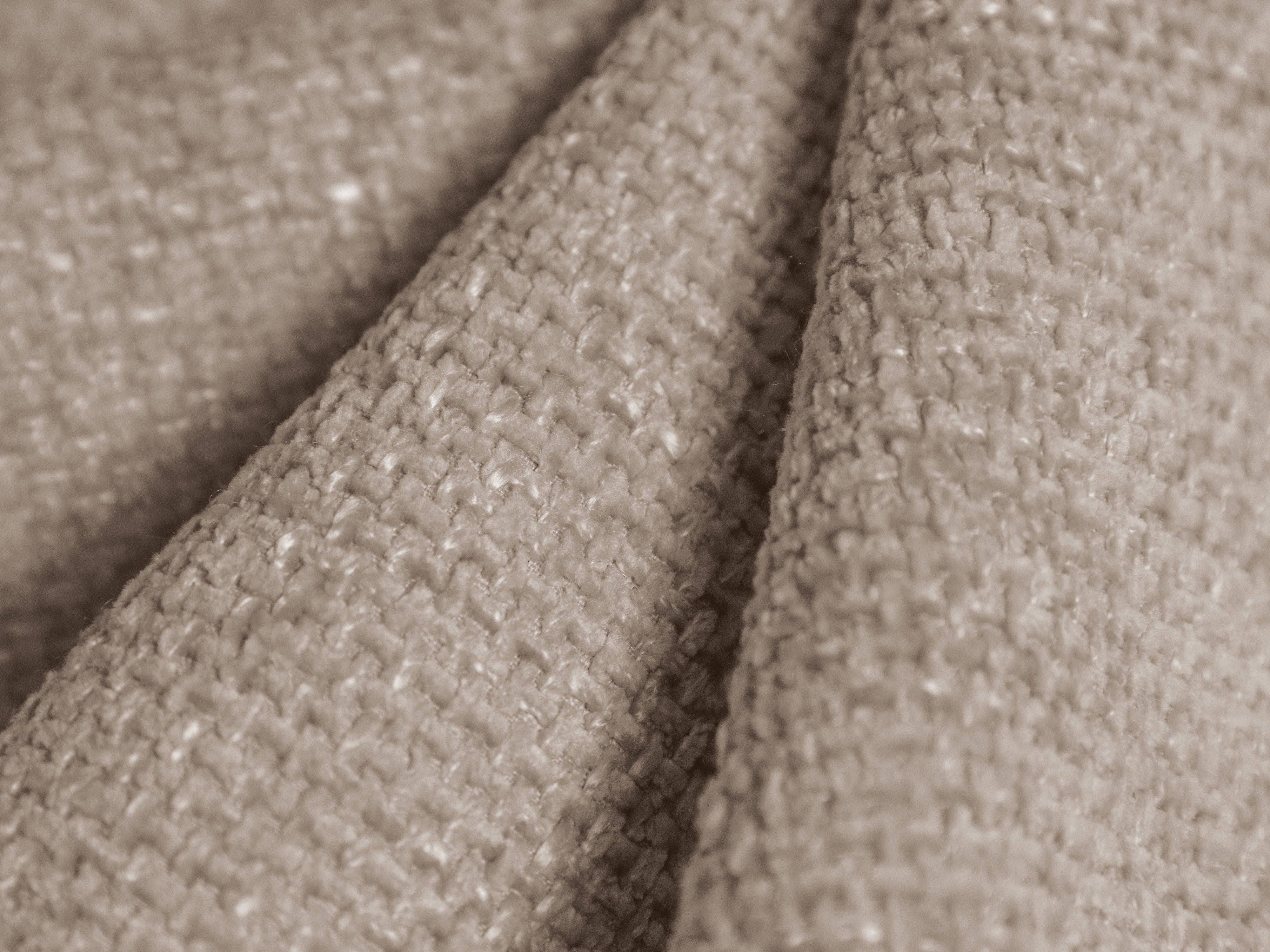 Modulárna pohovka pravostranná pre 6 osôb MILEY béžový šenil hodvábny