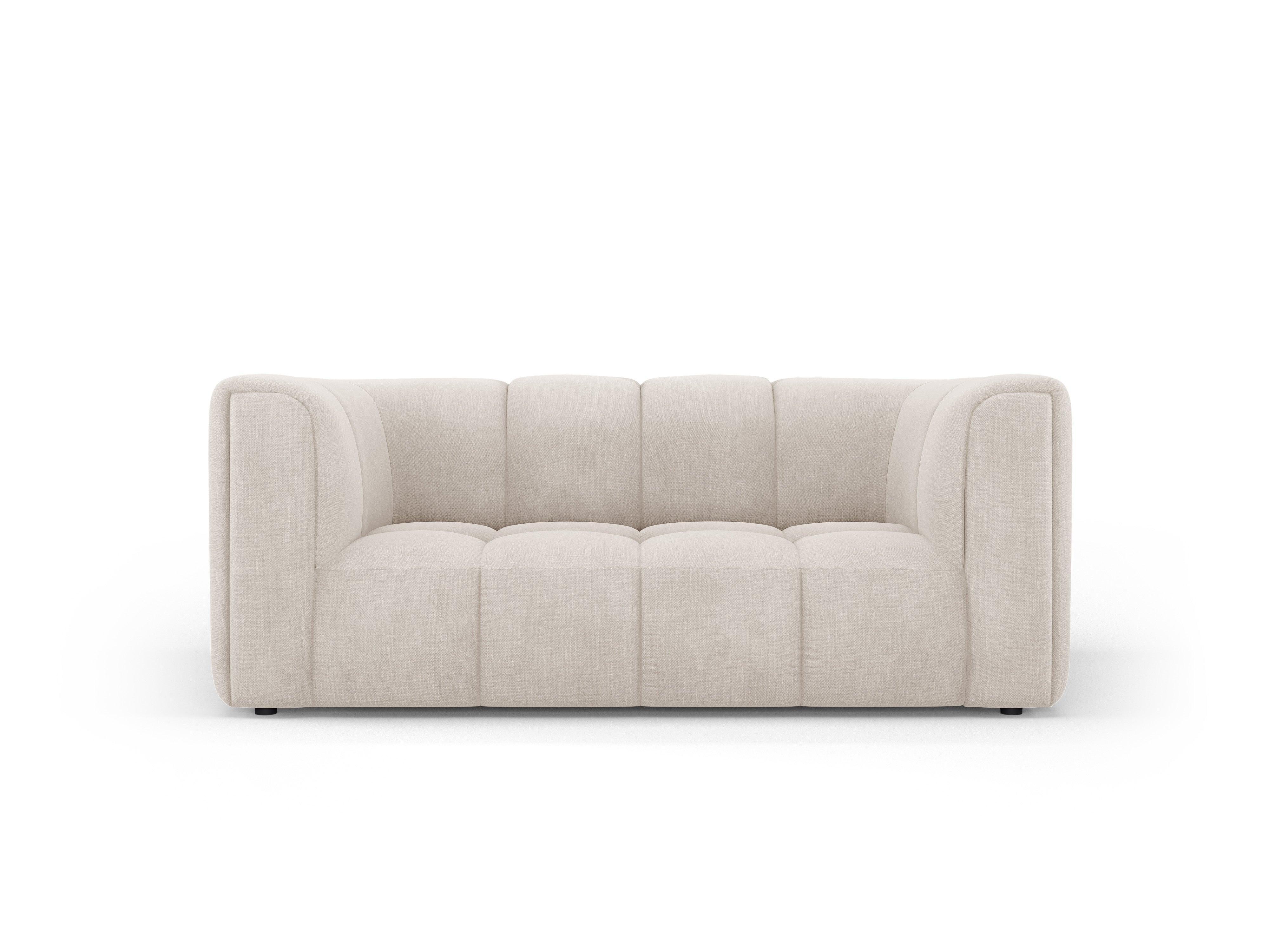 FRANCESCA 2 seater sofa beige chenille Milo Casa Eye on Design