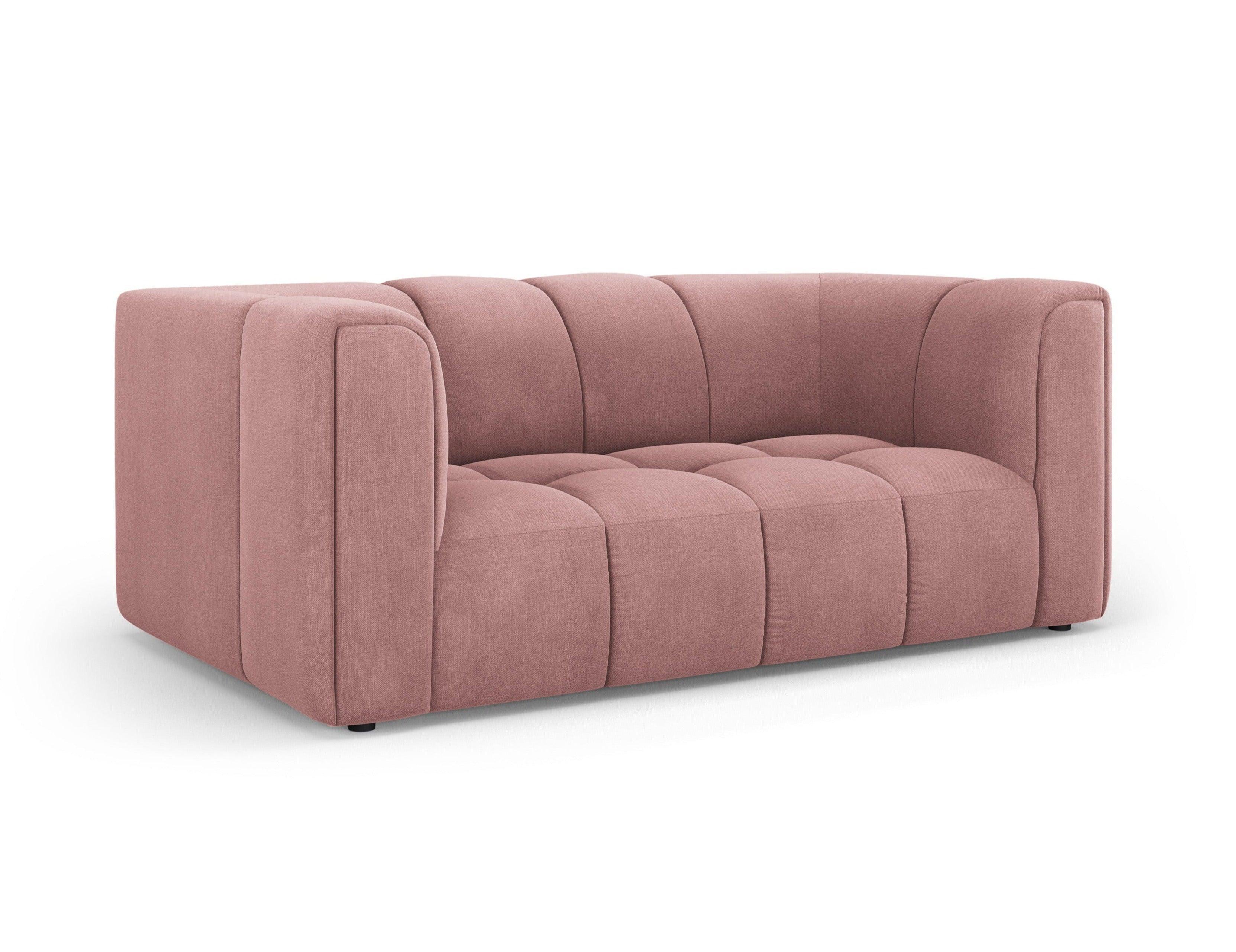 FRANCESCA 2-seater sofa pink chenille Milo Casa Eye on Design