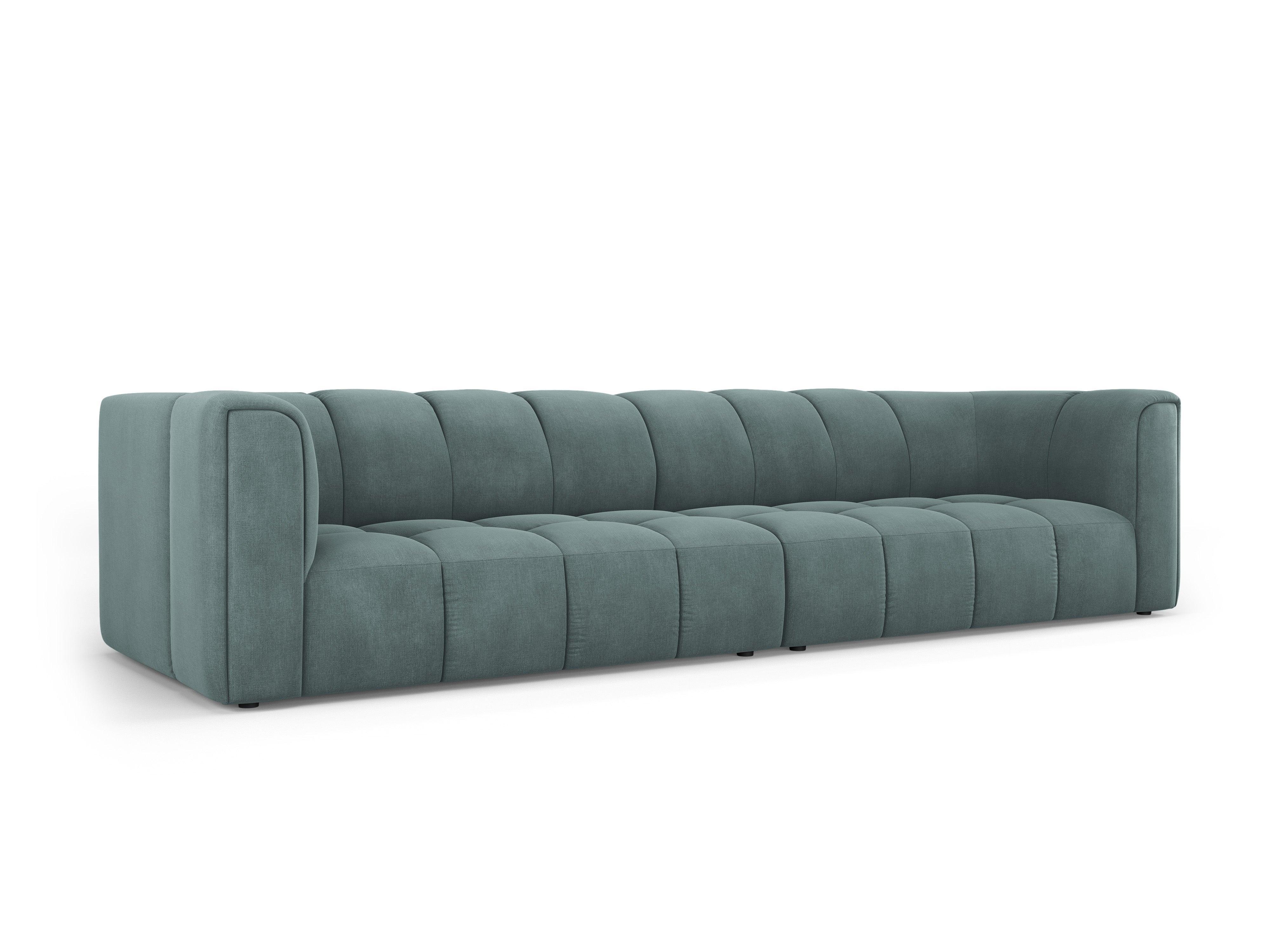 FRANCESCA 4 seater sofa sea green chenille Milo Casa Eye on Design