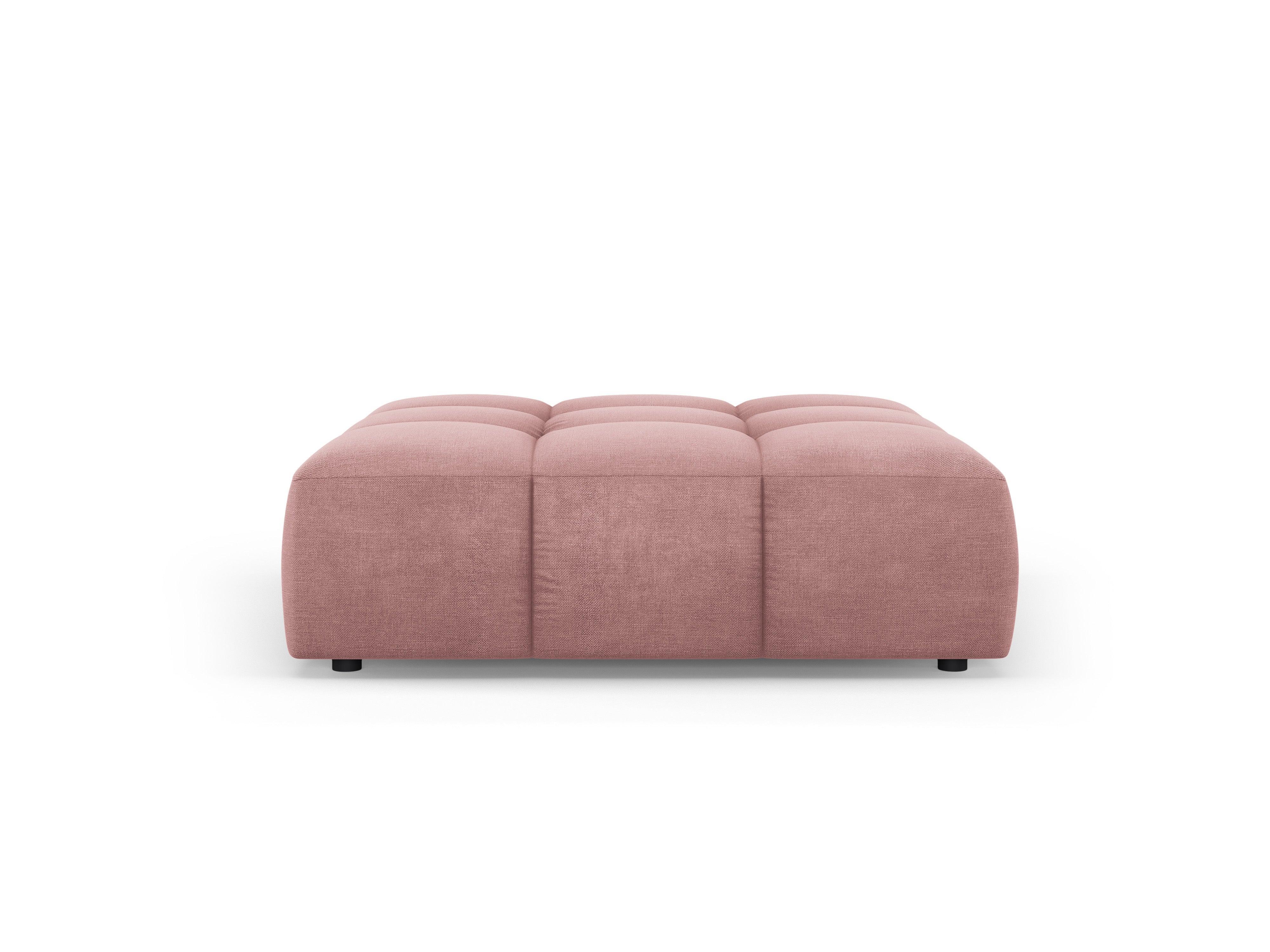 FRANCESCA pouffe pink chenille Milo Casa Eye on Design