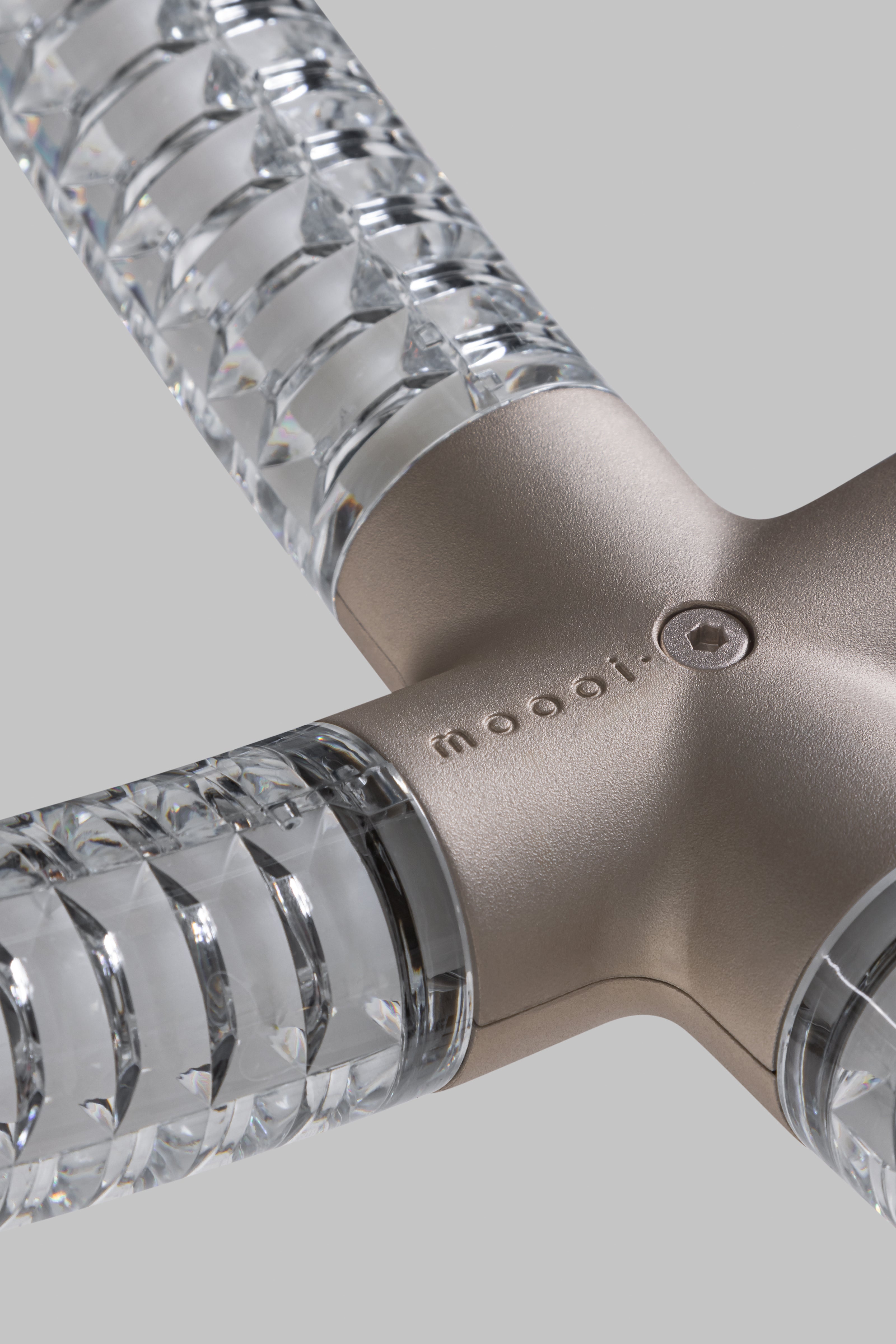 Závesná lampa LUMINORA priehľadná