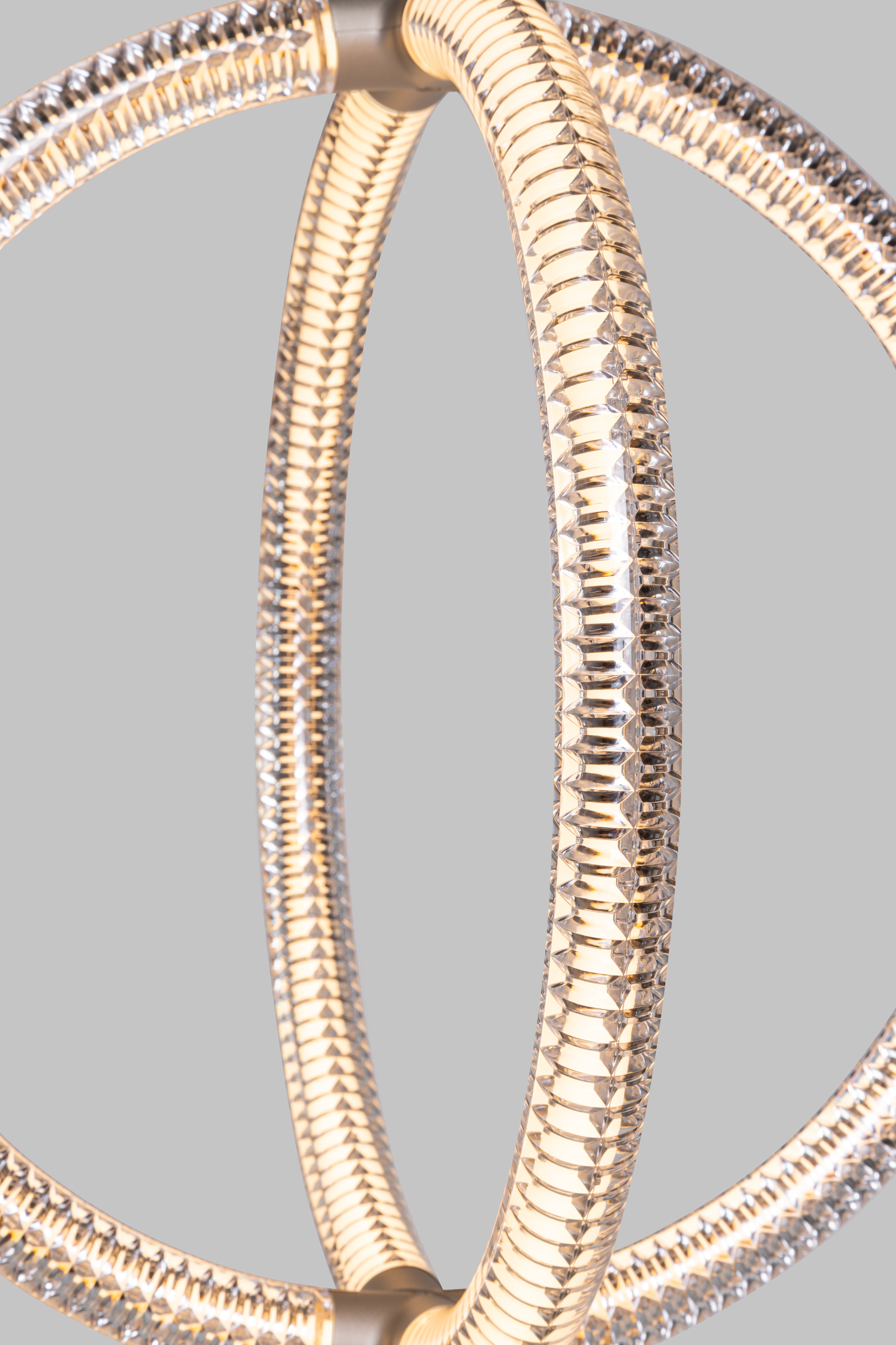 Závesná lampa LUMINORA priehľadná