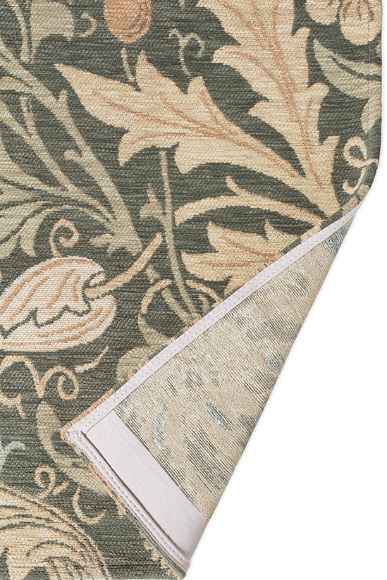 Koberec COMPTON TRELLIS zelený s hnedým