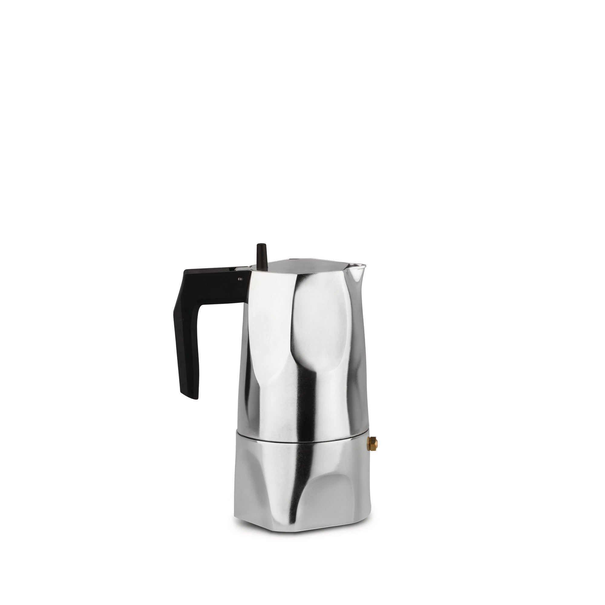 Kávovar OSSIDIANA strieborný s čiernym